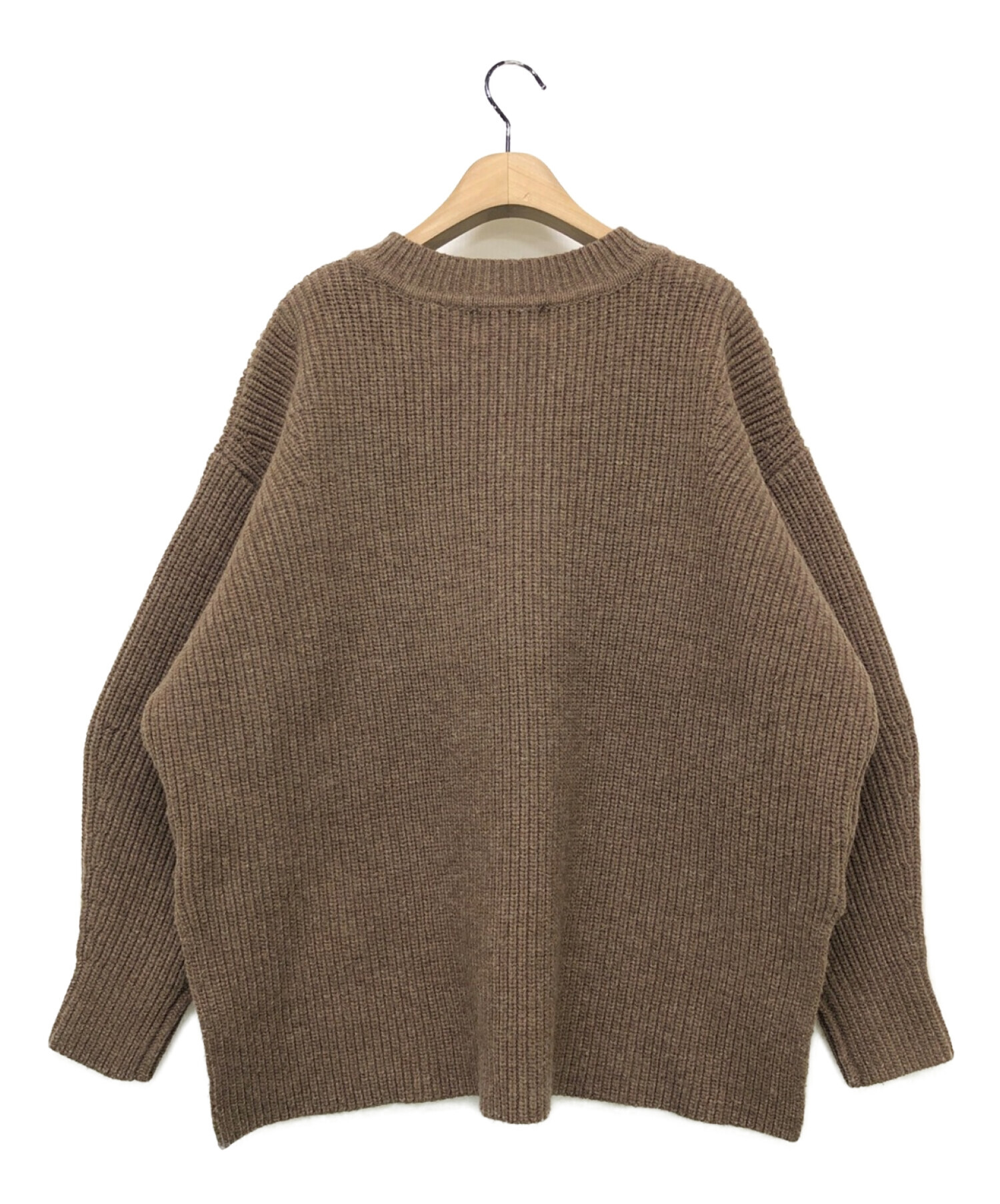 CLANE 2WAY NECK まずかっ WARMER KNIT TOPS