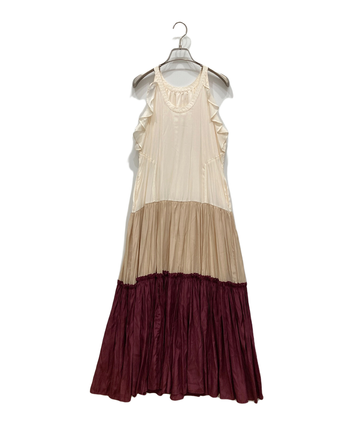 Herlipto Color Blocking Belted LongDress｜レディース