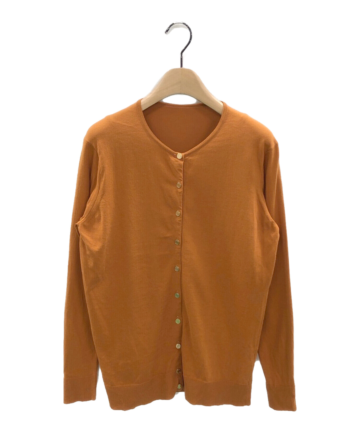 【未使用】MUSEDeuxiemeClasse FF grace カーディガン 今季購入 ドゥーズィエムクラスFF graceクルーネックカーディガンブラウン