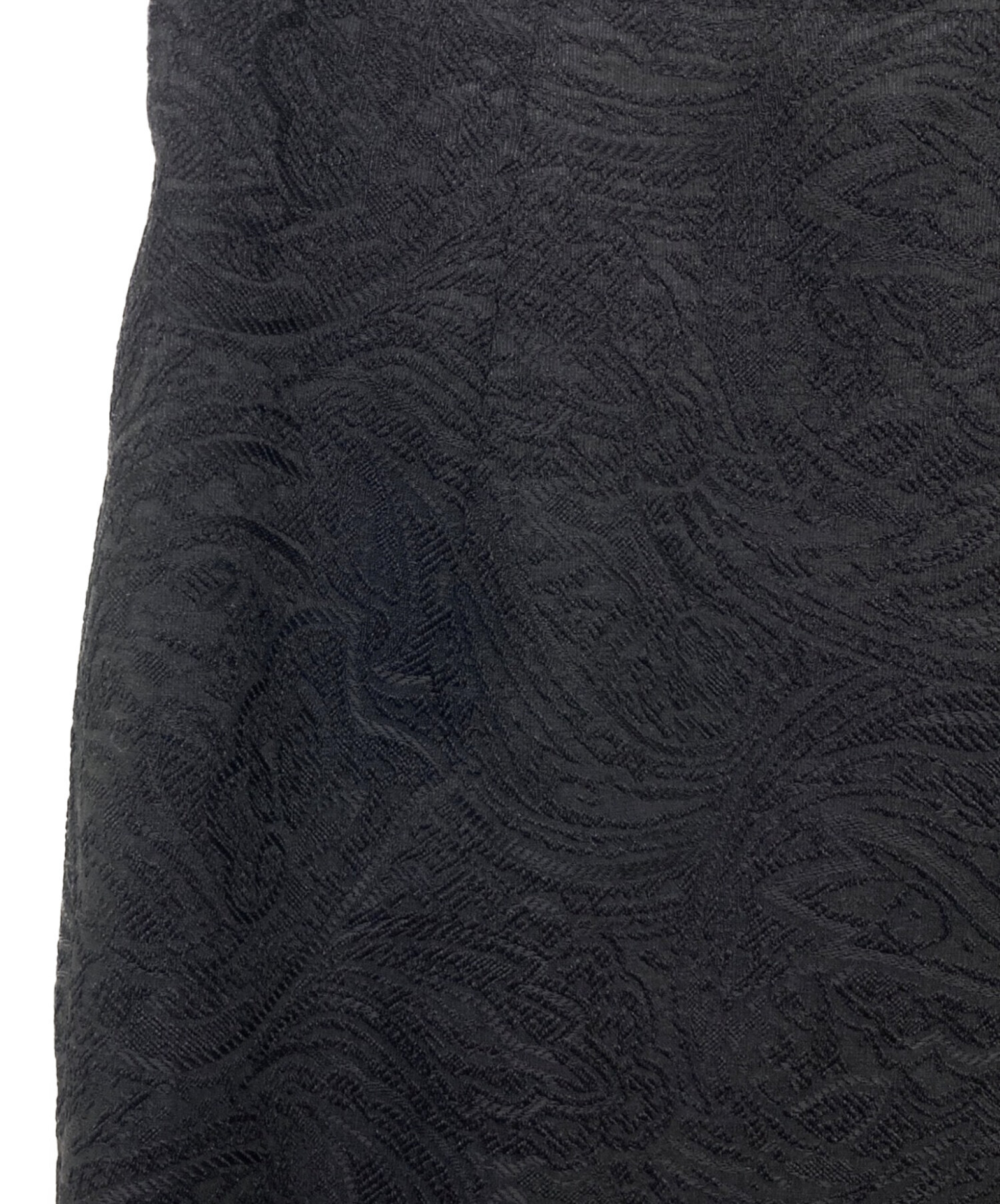 L'Or (ロル) ジャガードラップスカート ブラック サイズ:S