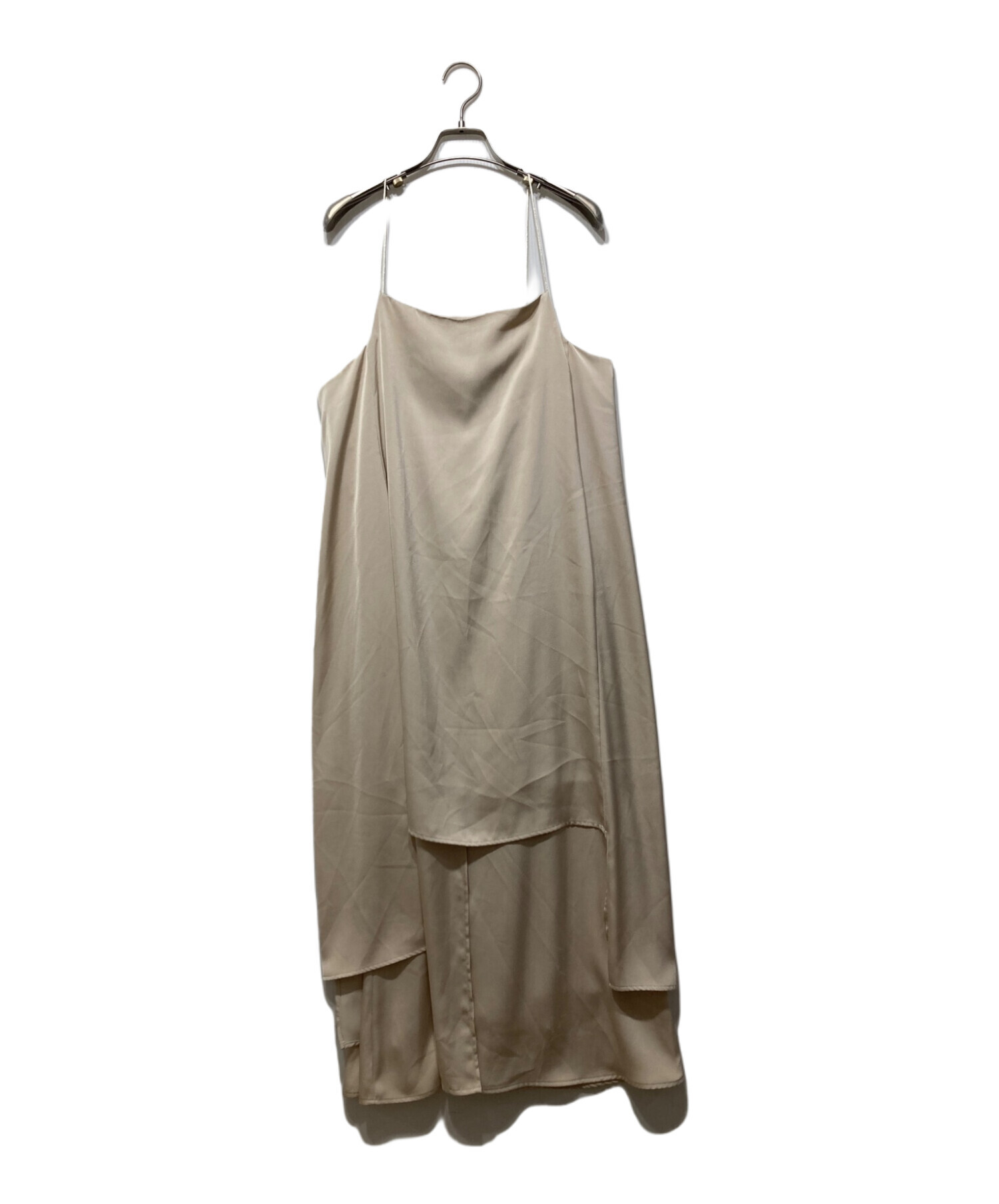 中古・古着通販】Ameri (アメリ) MEDI LADY LAYERED DRESS ベージュ 