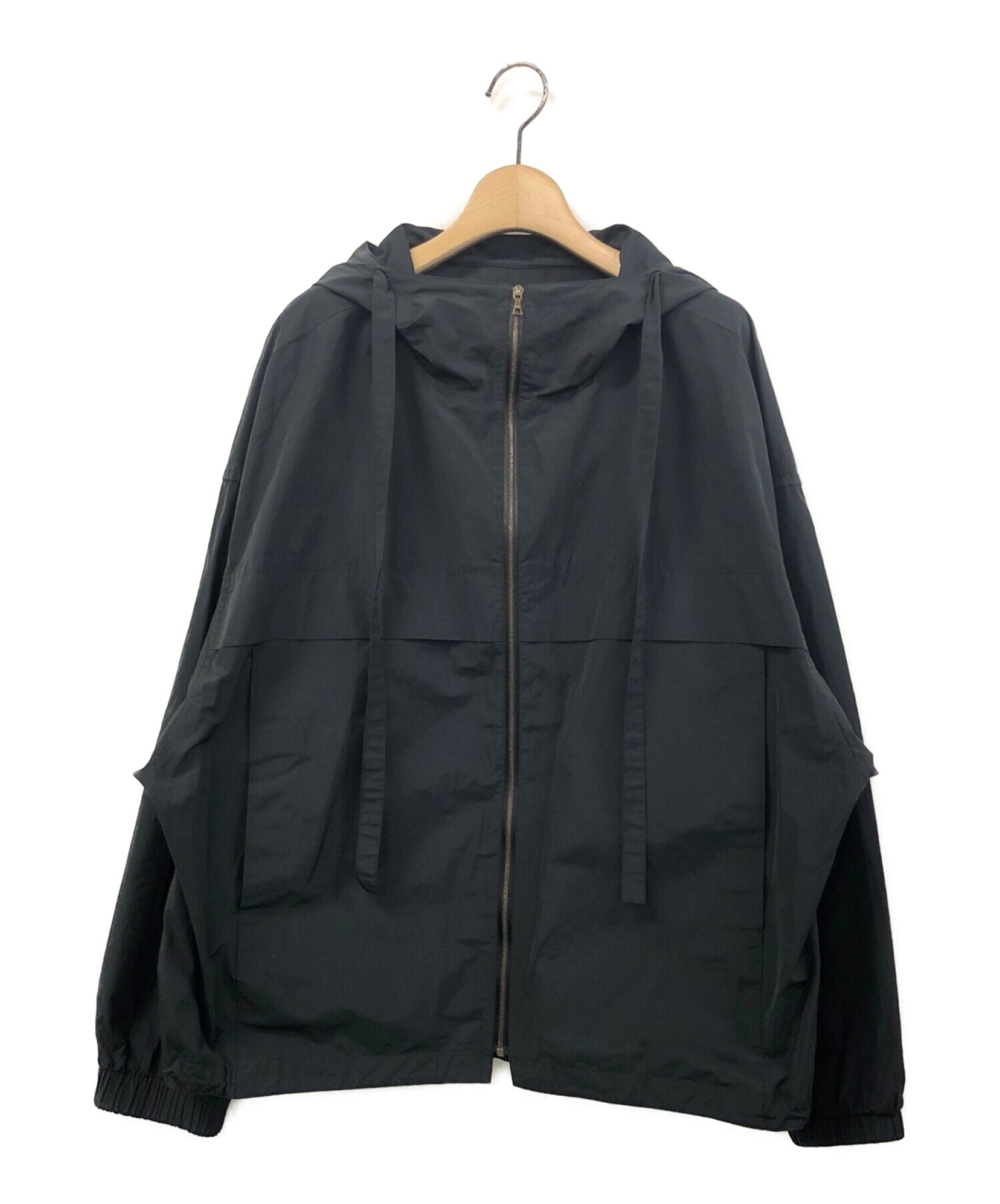 中古・古着通販】EBURE (エブール) ライトタフタ ジップアップパーカ 