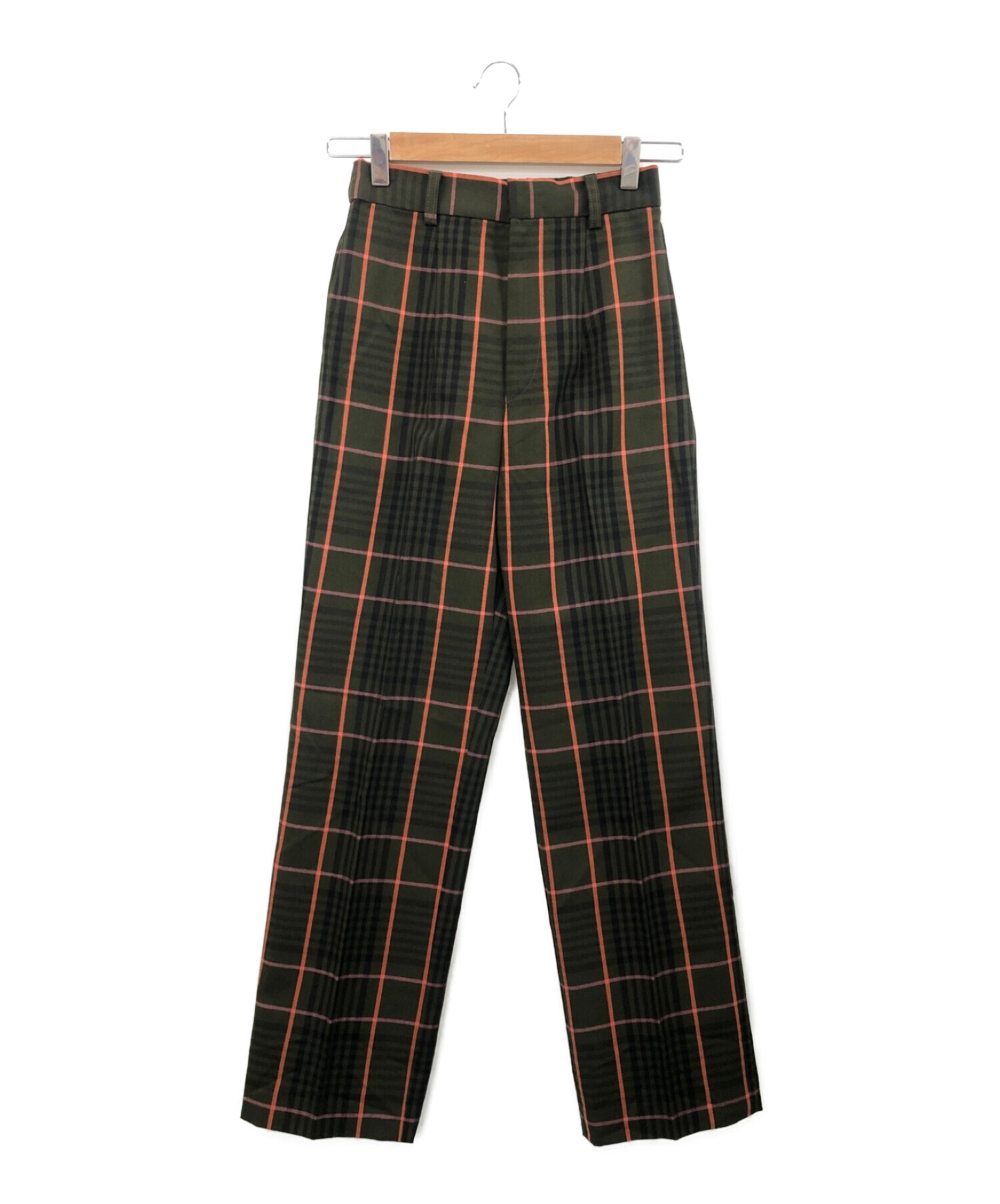 【HERMES】vintage check pants