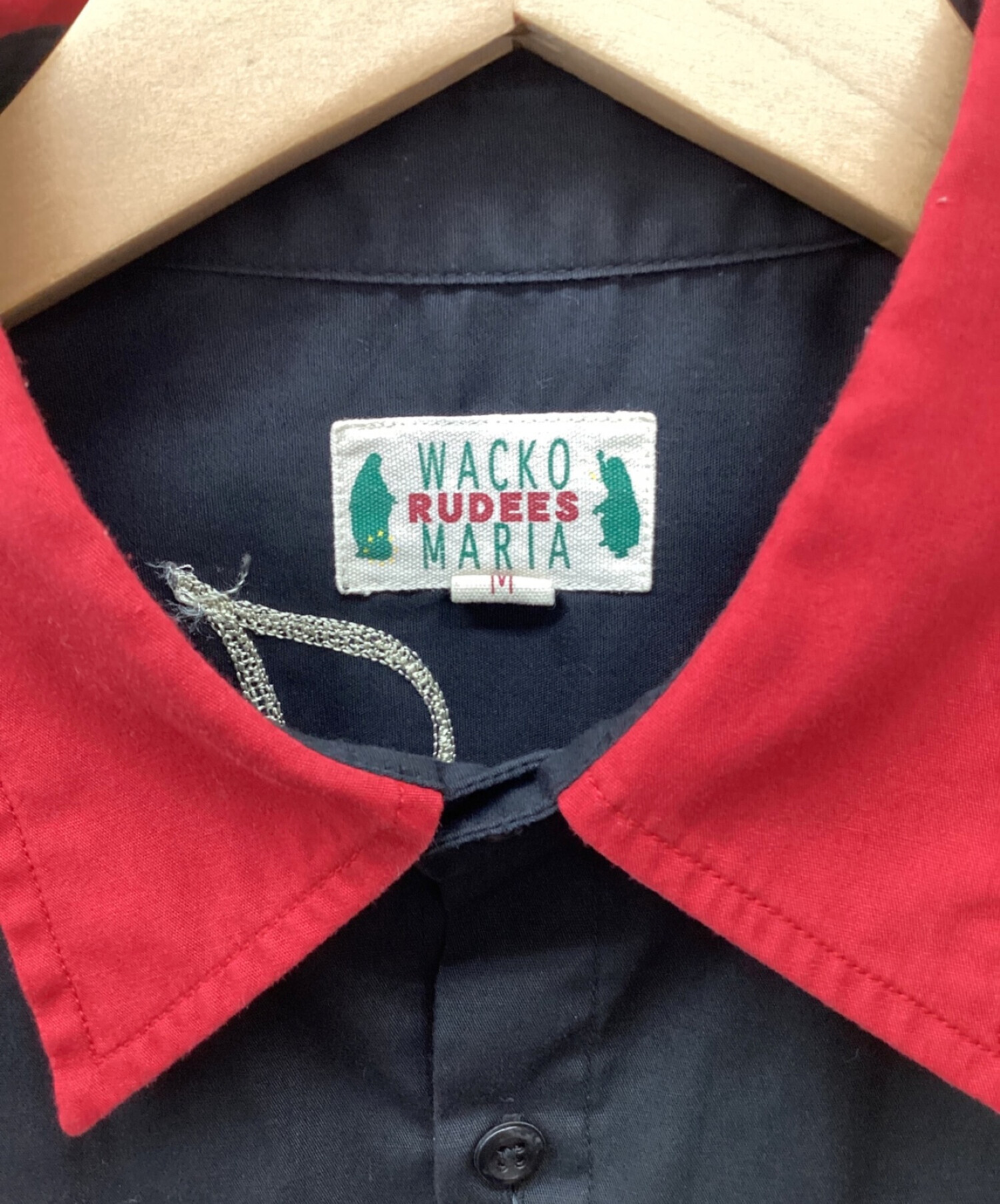 中古・古着通販】WACKO MARIA (ワコマリア) ボーリングシャツ ブラック