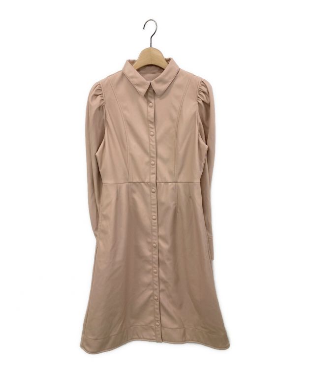中古・古着通販】CELFORD (セルフォード) フェイクレザーワンピース  