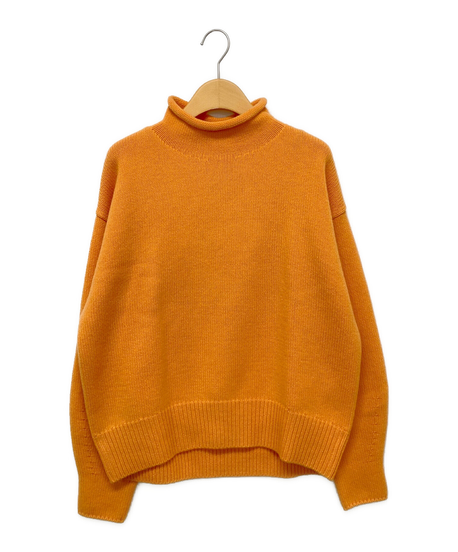 23区 カシミアブレンドバルキー ロールネックニット 新品｜トップス