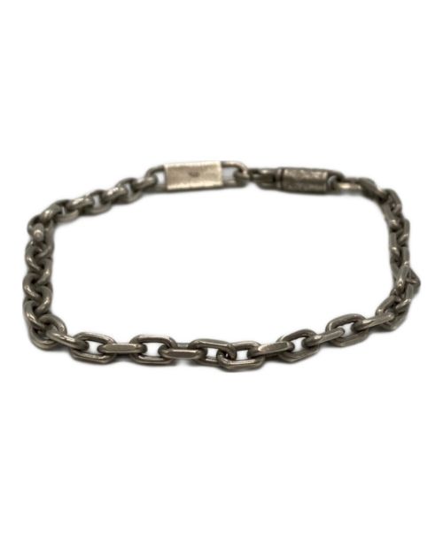 ユーズド 古着 中古 チェーン ブレスレット 銀 モード デザイン ユーズド 古着 中古 チェーン ブレスレット 銀 モード デザイン