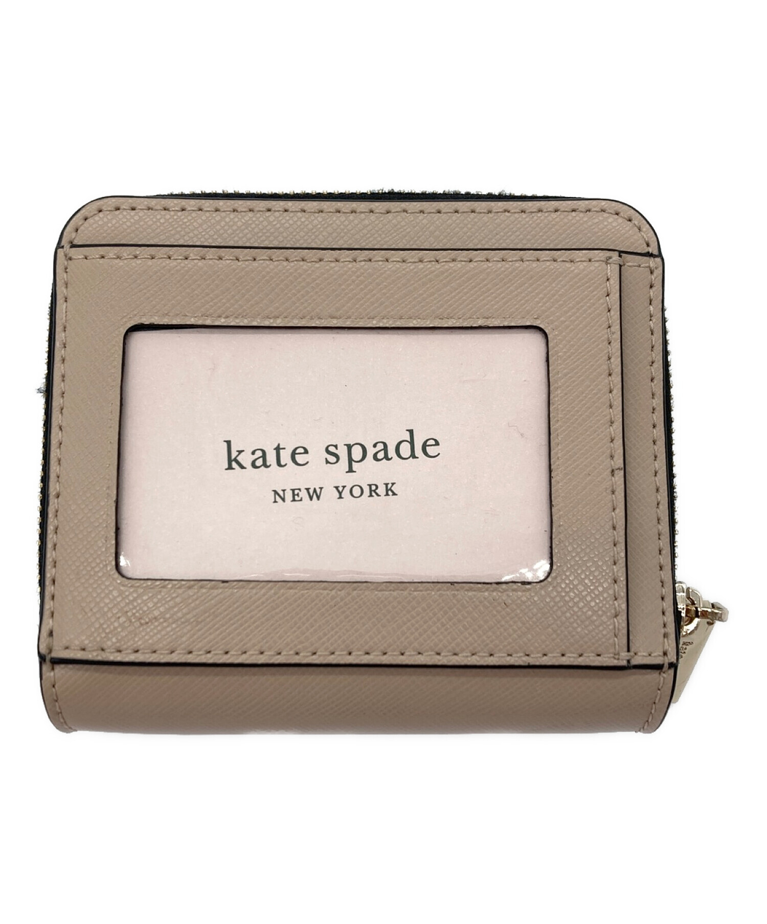 kate spade ケイトスペード 二つ折り 財布 - 折り財布