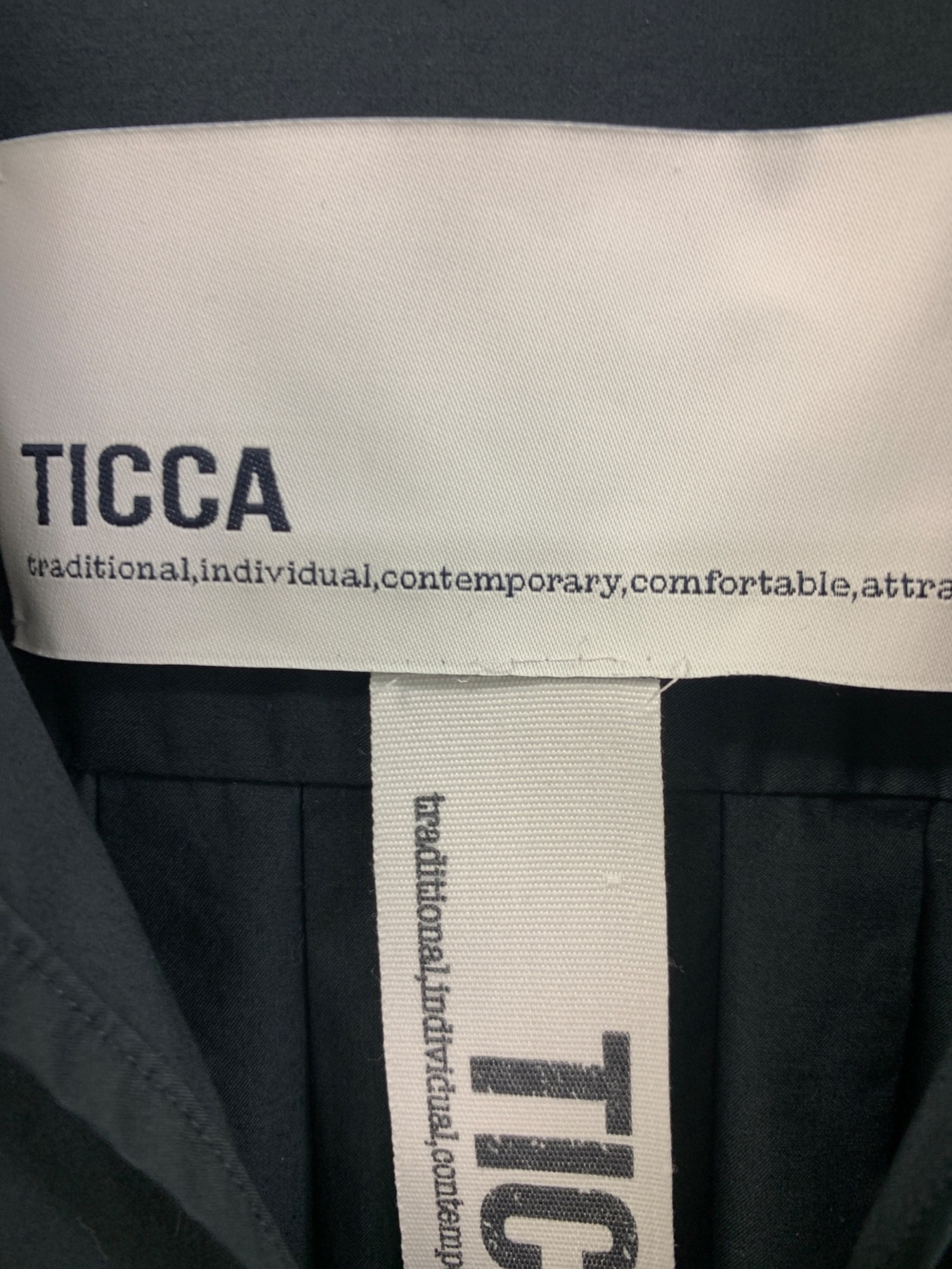 中古・古着通販】ticca (ティッカ) コットンキーネック 半袖