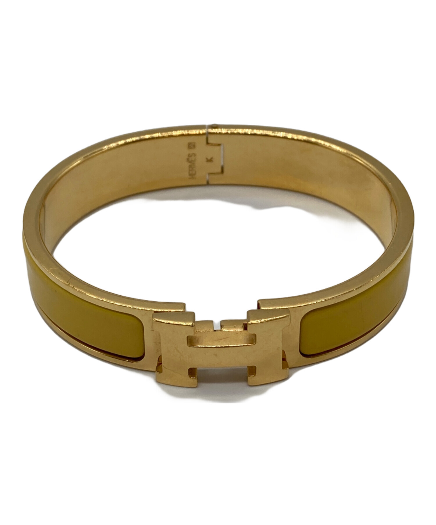 中古・古着通販】HERMES (エルメス) クリックH PM イエロー｜ブランド 