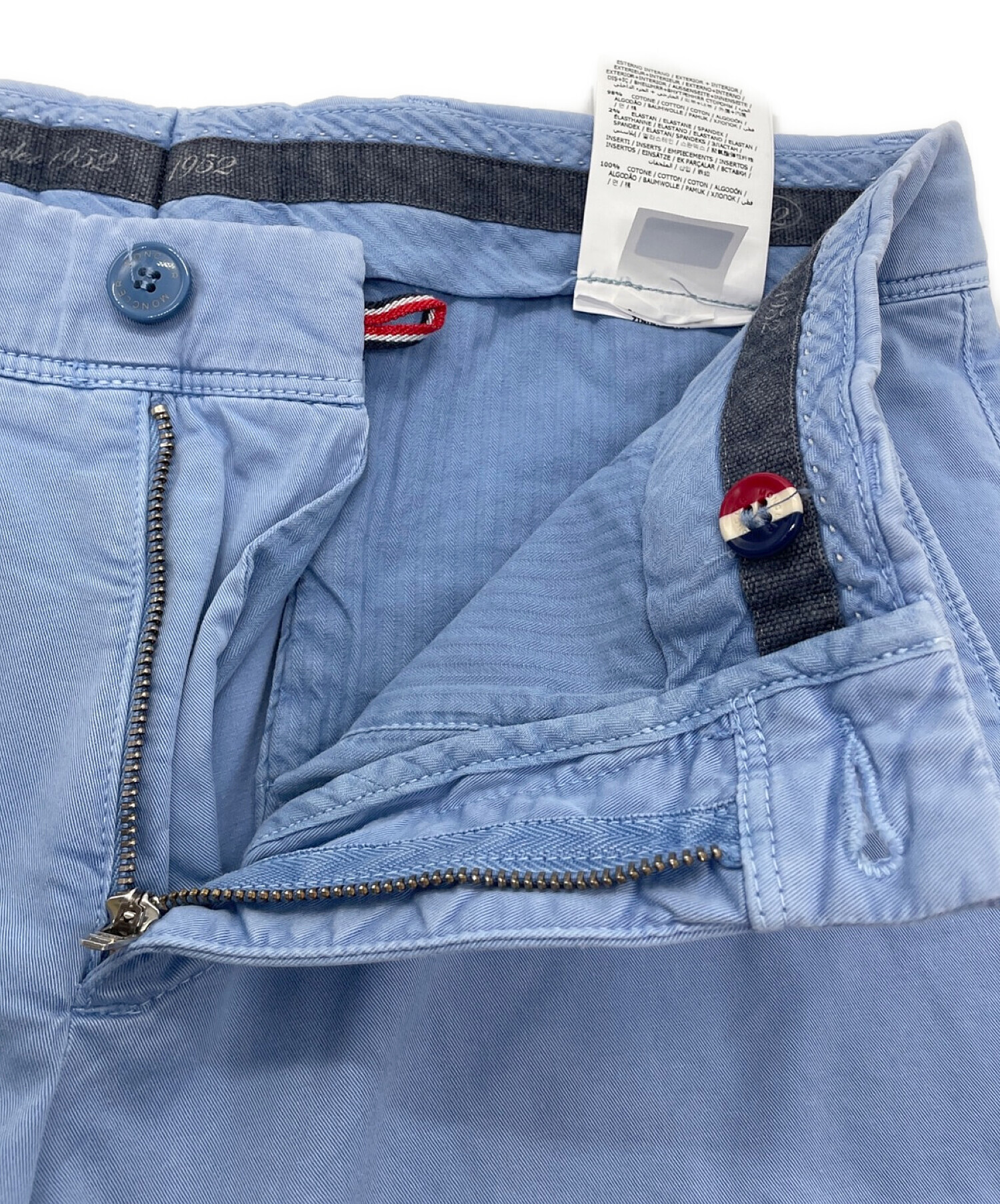中古・古着通販】MONCLER (モンクレール) ハーフパンツ スカイブルー 