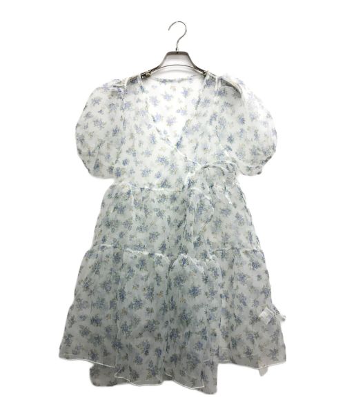 中古・古着通販】POPPY (ポピー) フラワーラップティアードチュニック 