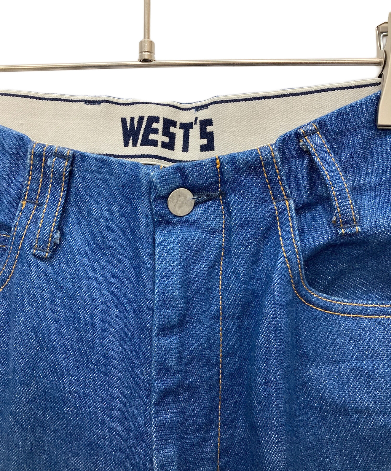 中古・古着通販】WESTOVERALLS (ウエストオーバーオールズ) 817F DENIM 