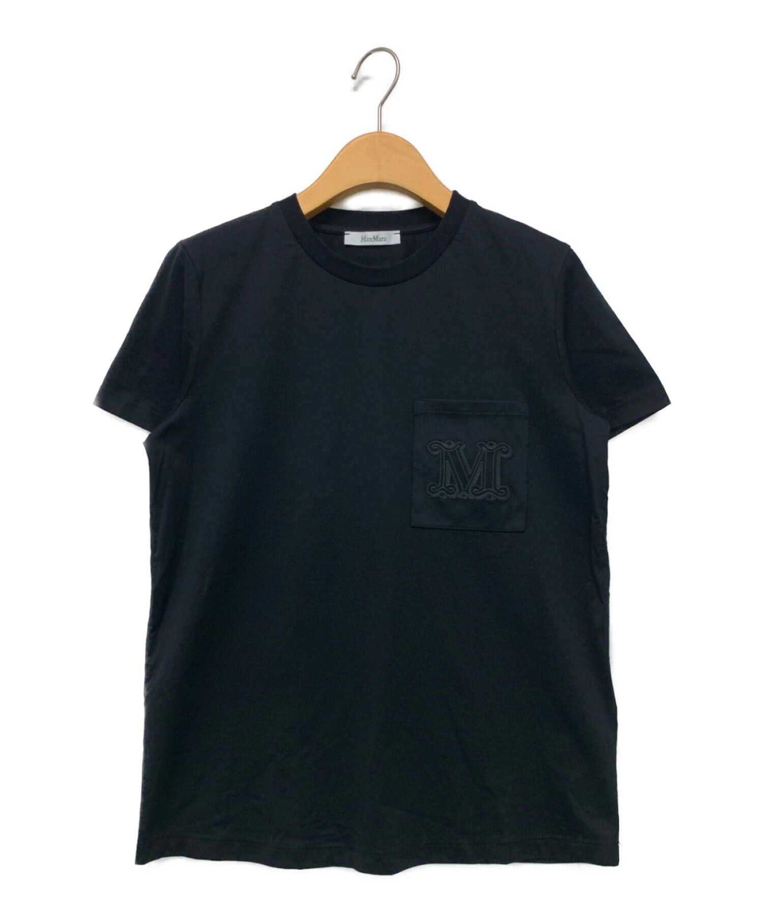 MAXMARA マックスマラ　Tシャツ　ブラック　M 新品