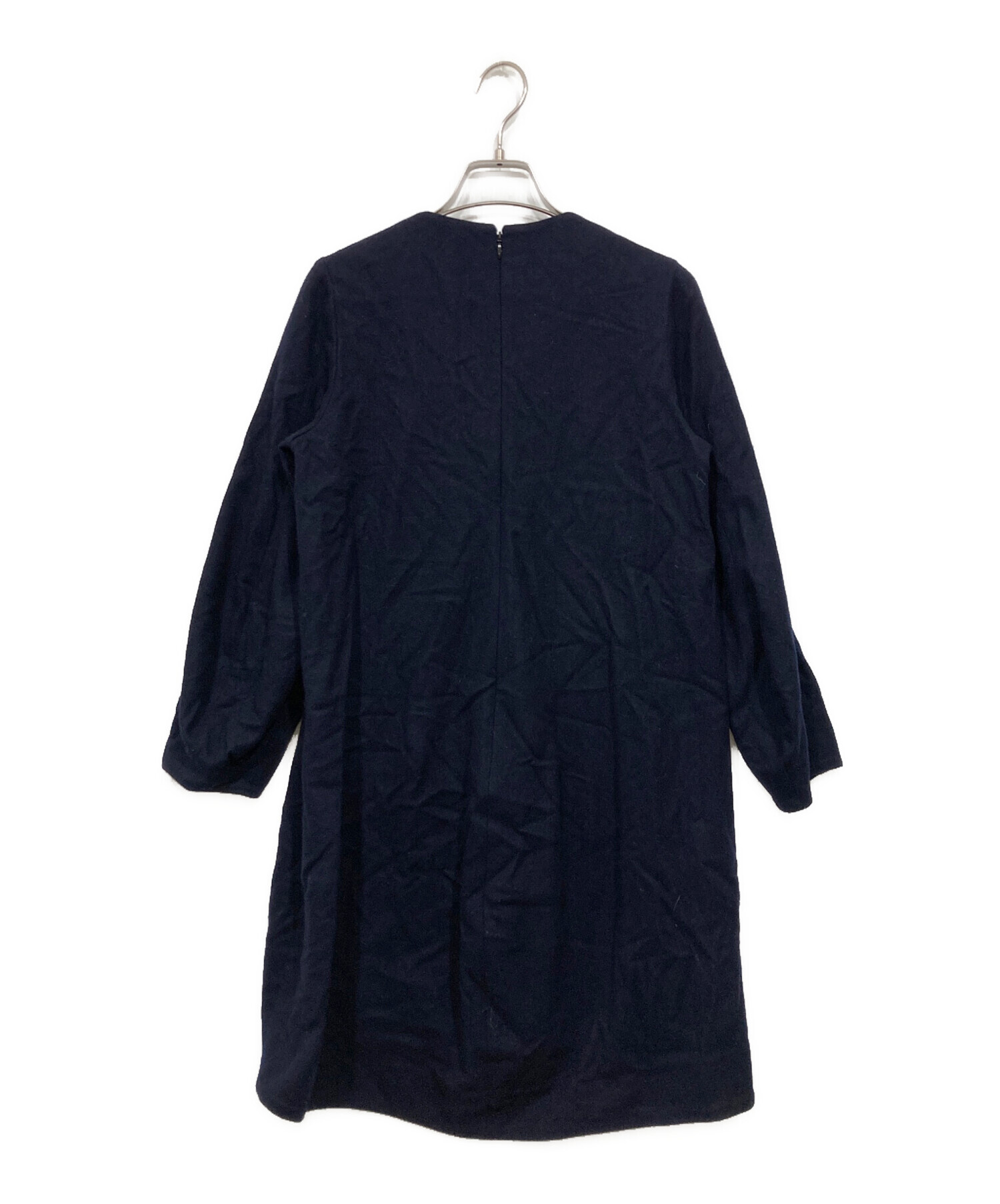 ヨーコチャンワンピースネイビー36