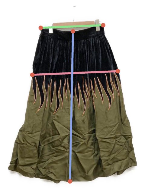 中古・古着通販】Maison Margiela (メゾンマルジェラ) ベロア切り替え 
