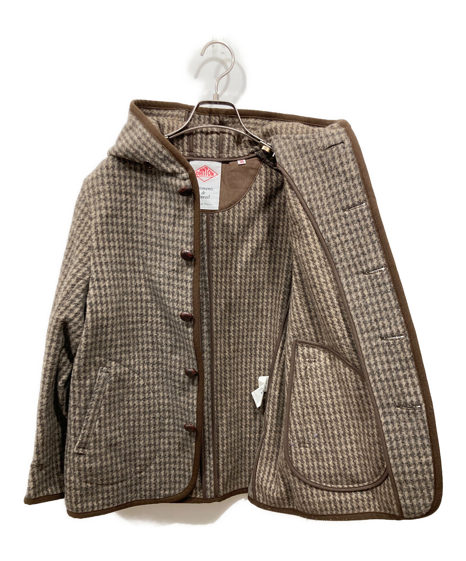 中古・古着通販】DANTON (ダントン) ウールモッサ シングルフード 