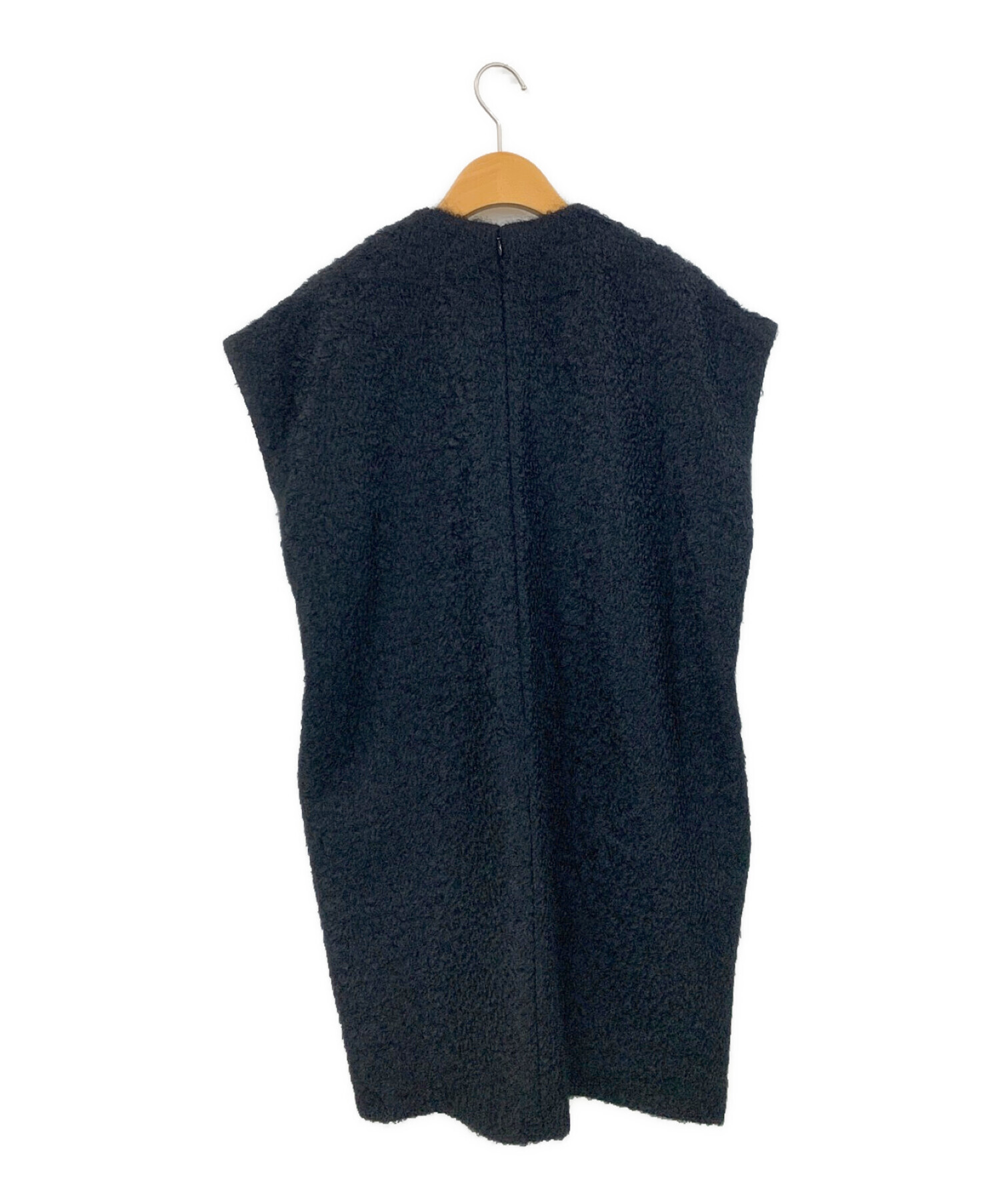 中古・古着通販】YOKO CHAN (ヨーコチャン) モヘア混タックワンピース 