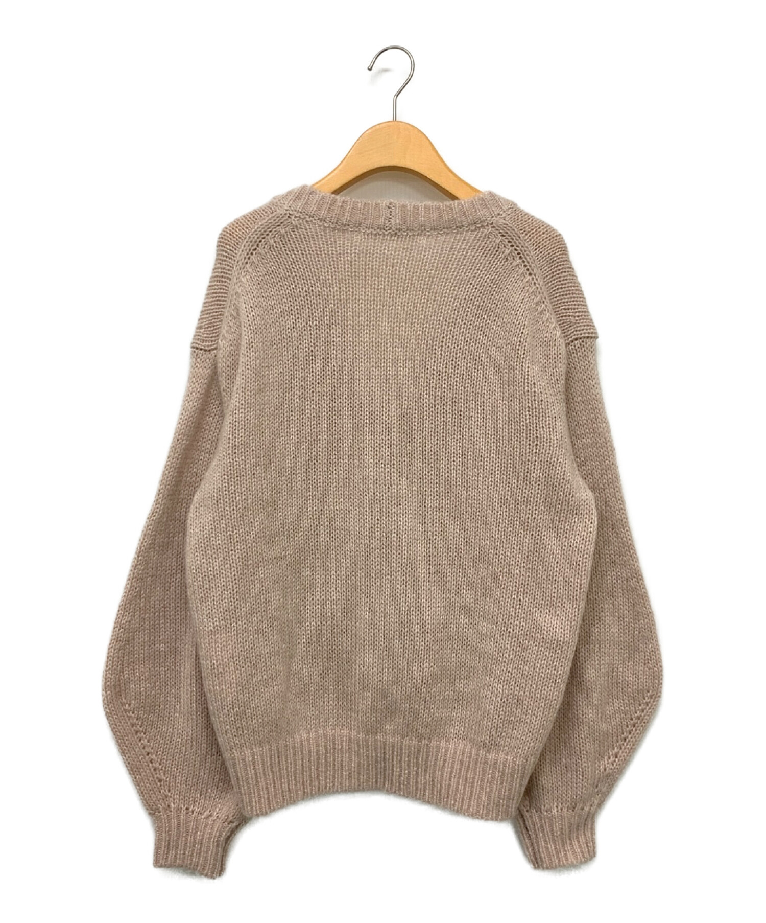 Her lip to (ハーリップトゥ) Essential Mohair Blend Cardigan ピンク サイズ:M