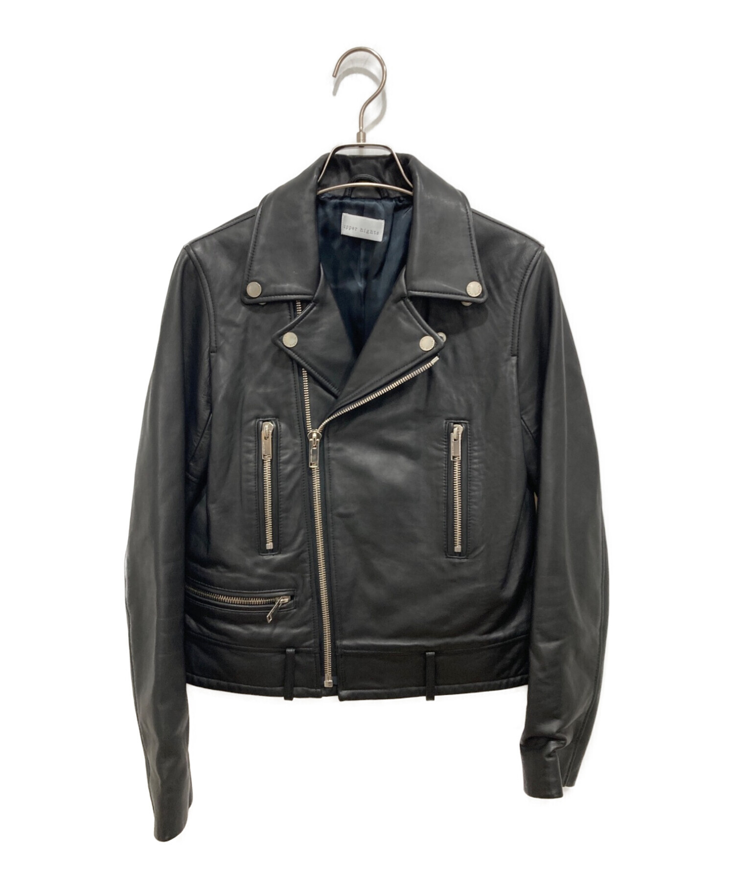 アッパーハイツ upper hights 羊革 ダブルライダース 1サイズ. upper