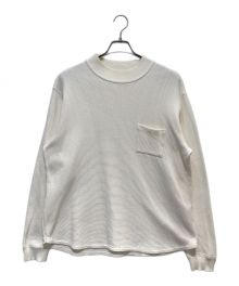 中古・古着通販】YASHIKI (ヤシキ) ワッフルモックネックカットソー 