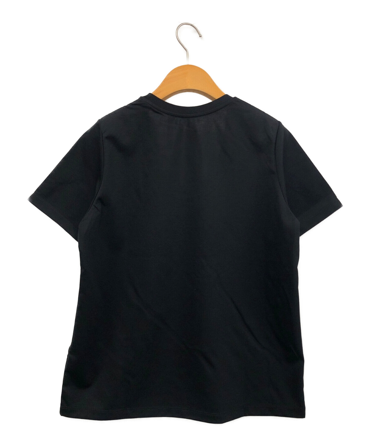 中古・古着通販】Col Pierrot (コルピエロ) UネックTシャツ ブラック 