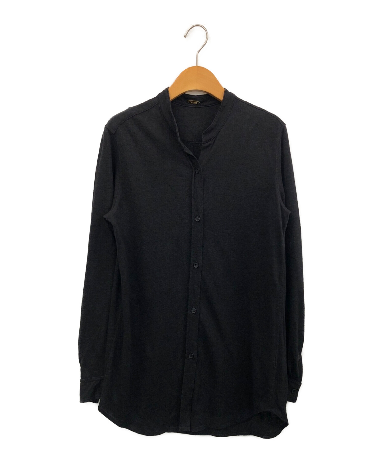 Deuxieme Classe Linen シャツ ブラック