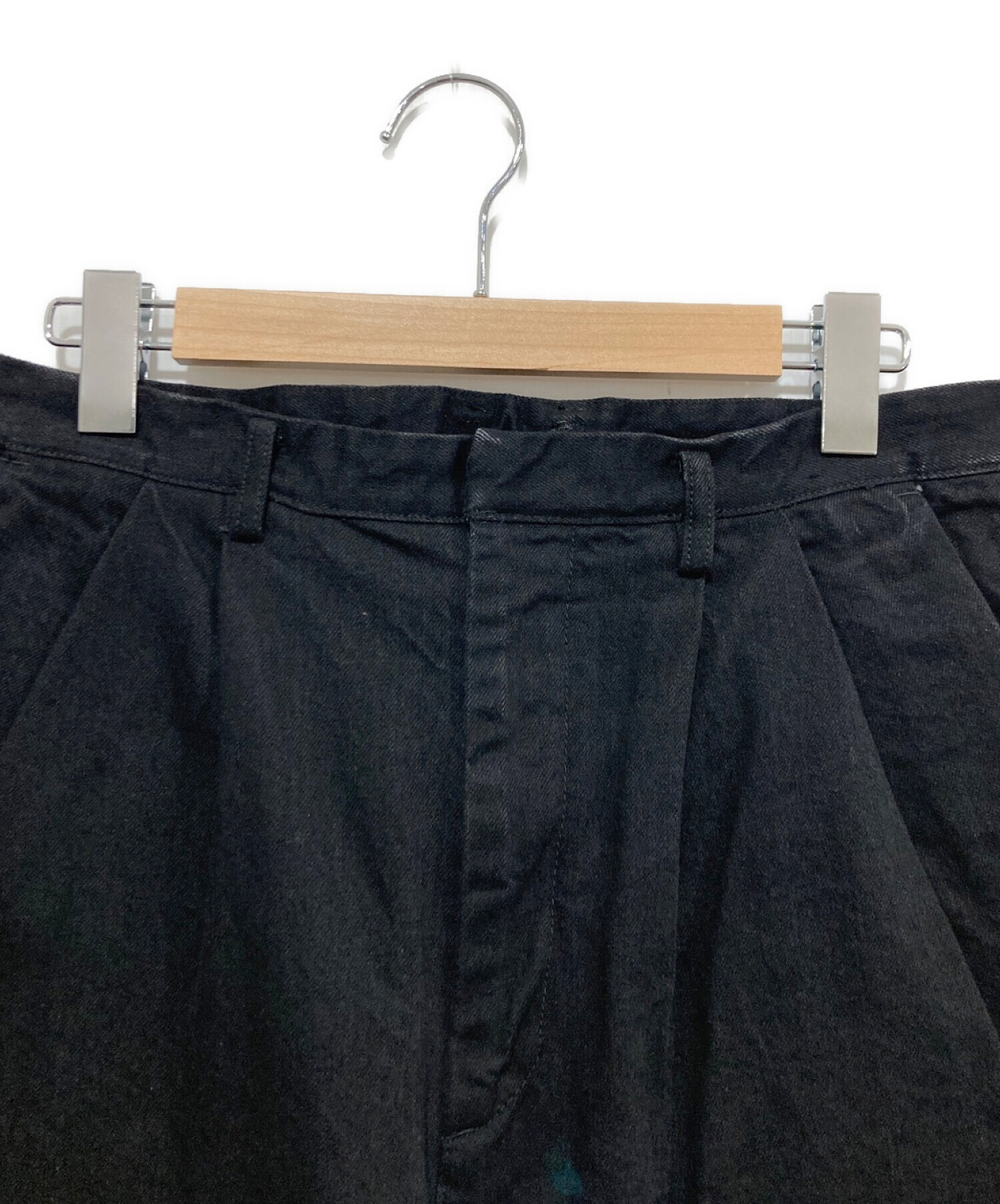 15AW dulcamara ダメージデニムビッグコート②】 ダメージデニム