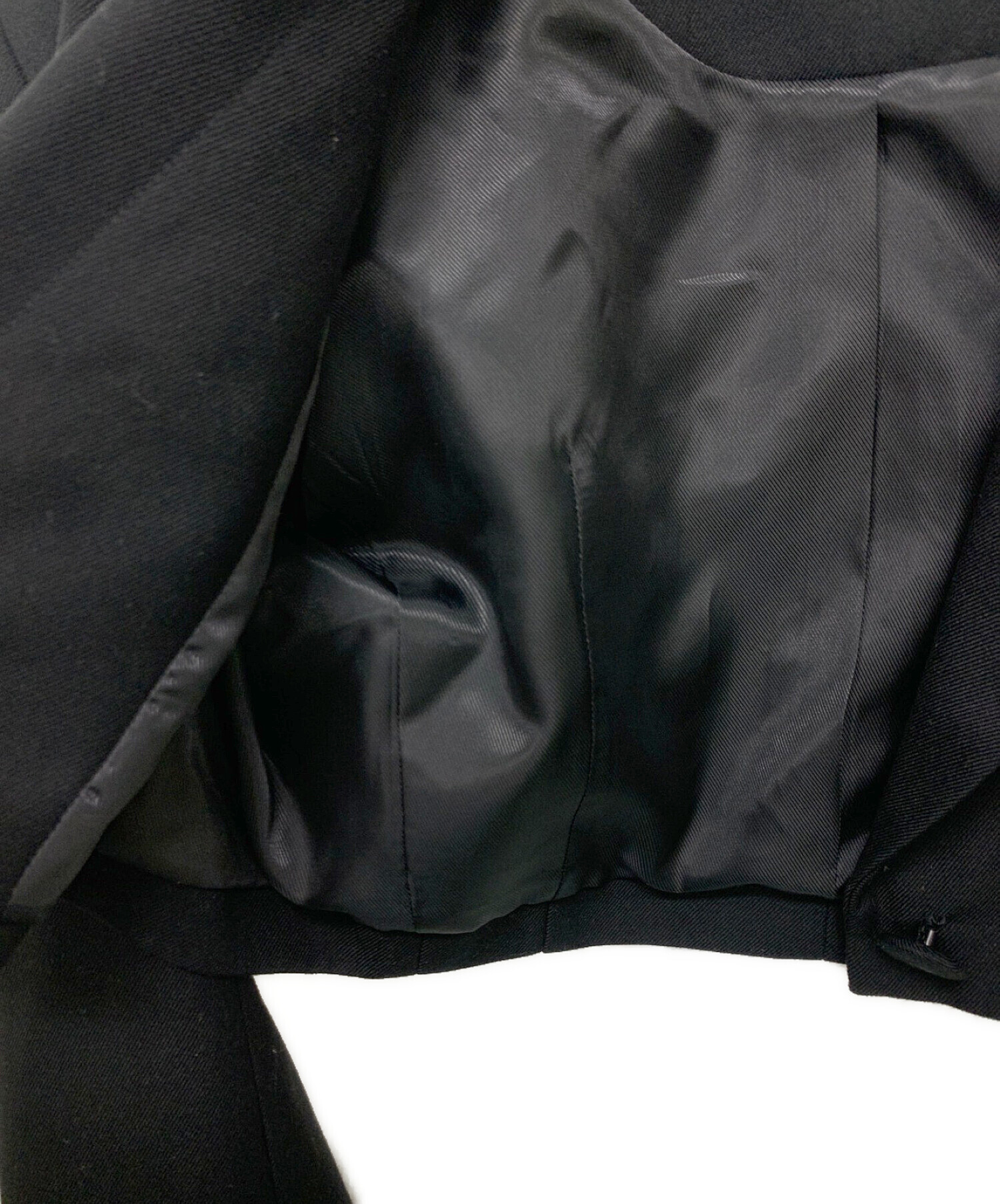 MELT THE LADY (メルトザレディ) jacket cropped ブラック サイズ:F