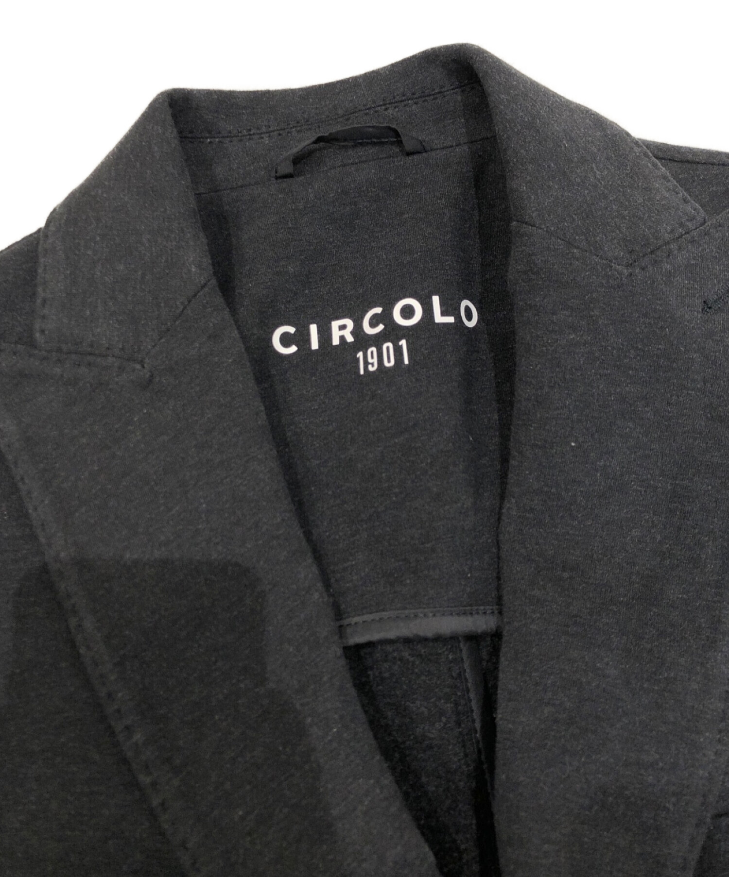 CIRCOLO 1901 (チルコロ1901) ダブルジャケット ブラック サイズ:46