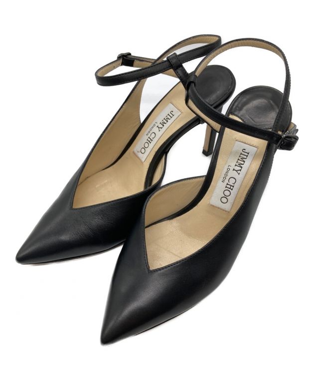 中古・古着通販】JIMMY CHOO (ジミーチュウ) アンクルストラップ 
