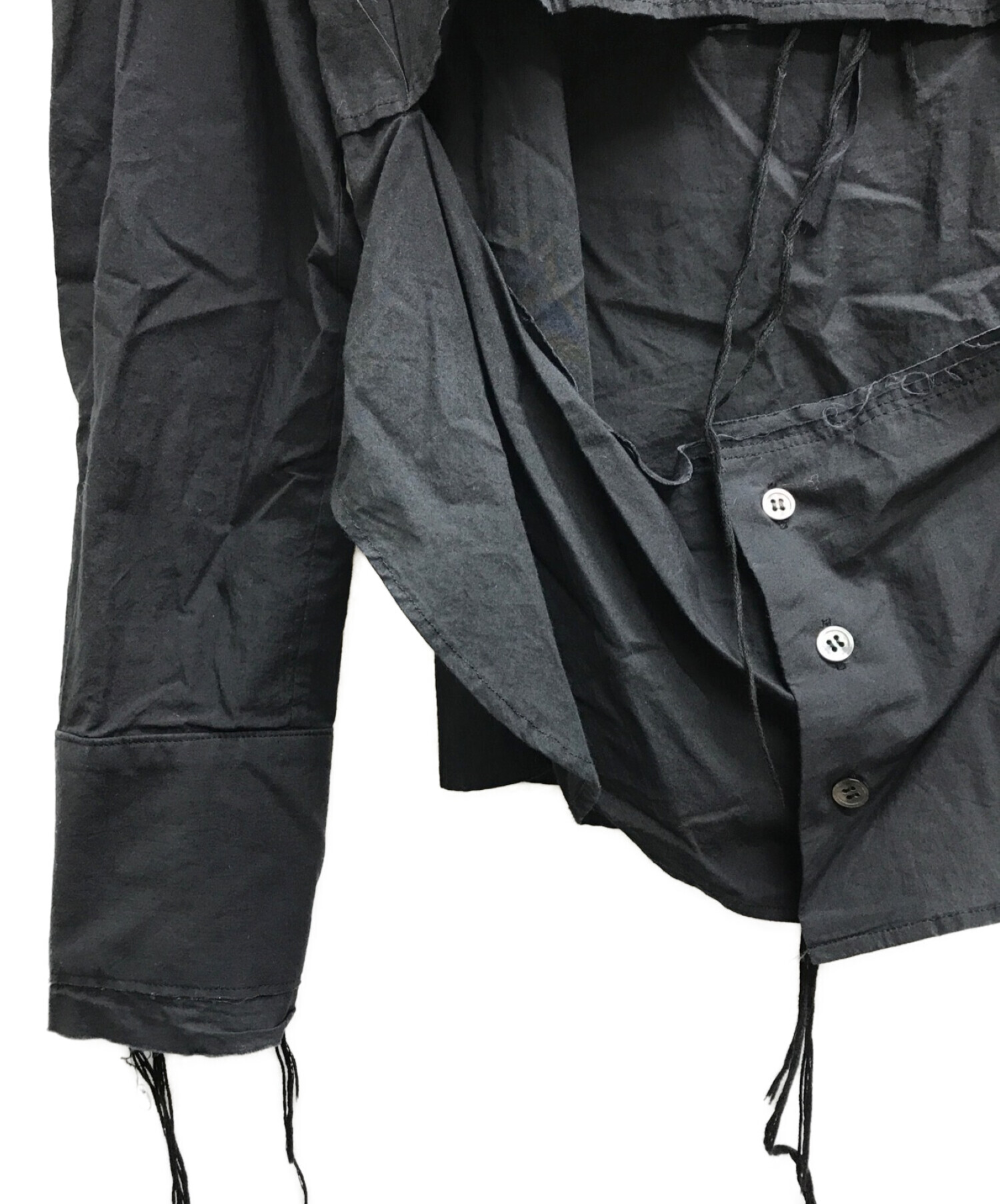 Midorikawa SHOULDER OPEN SHIRT 野田洋次郎着用 トップス