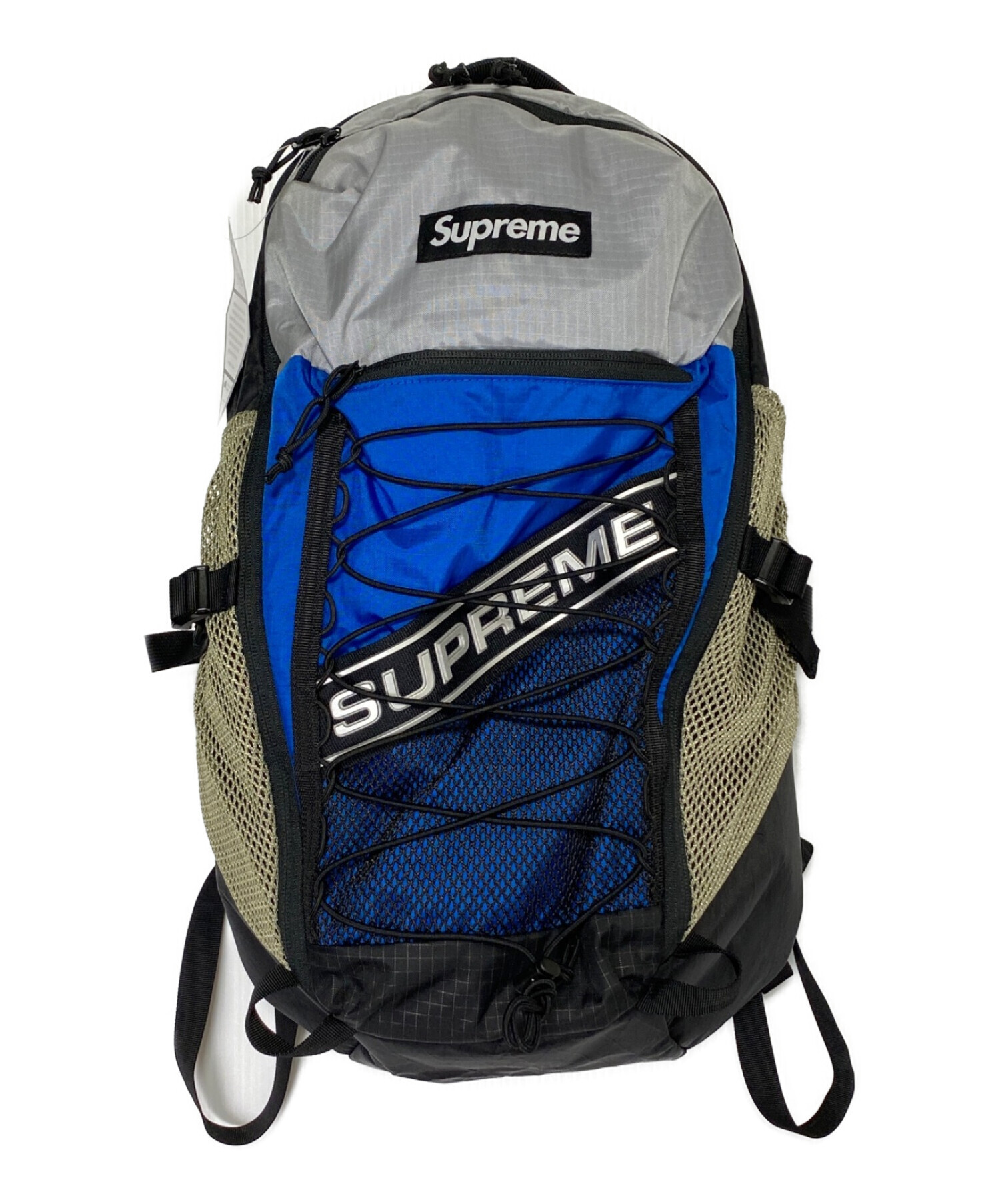 中古・古着通販】SUPREME (シュプリーム) Backpack ブルー×ブラック ...