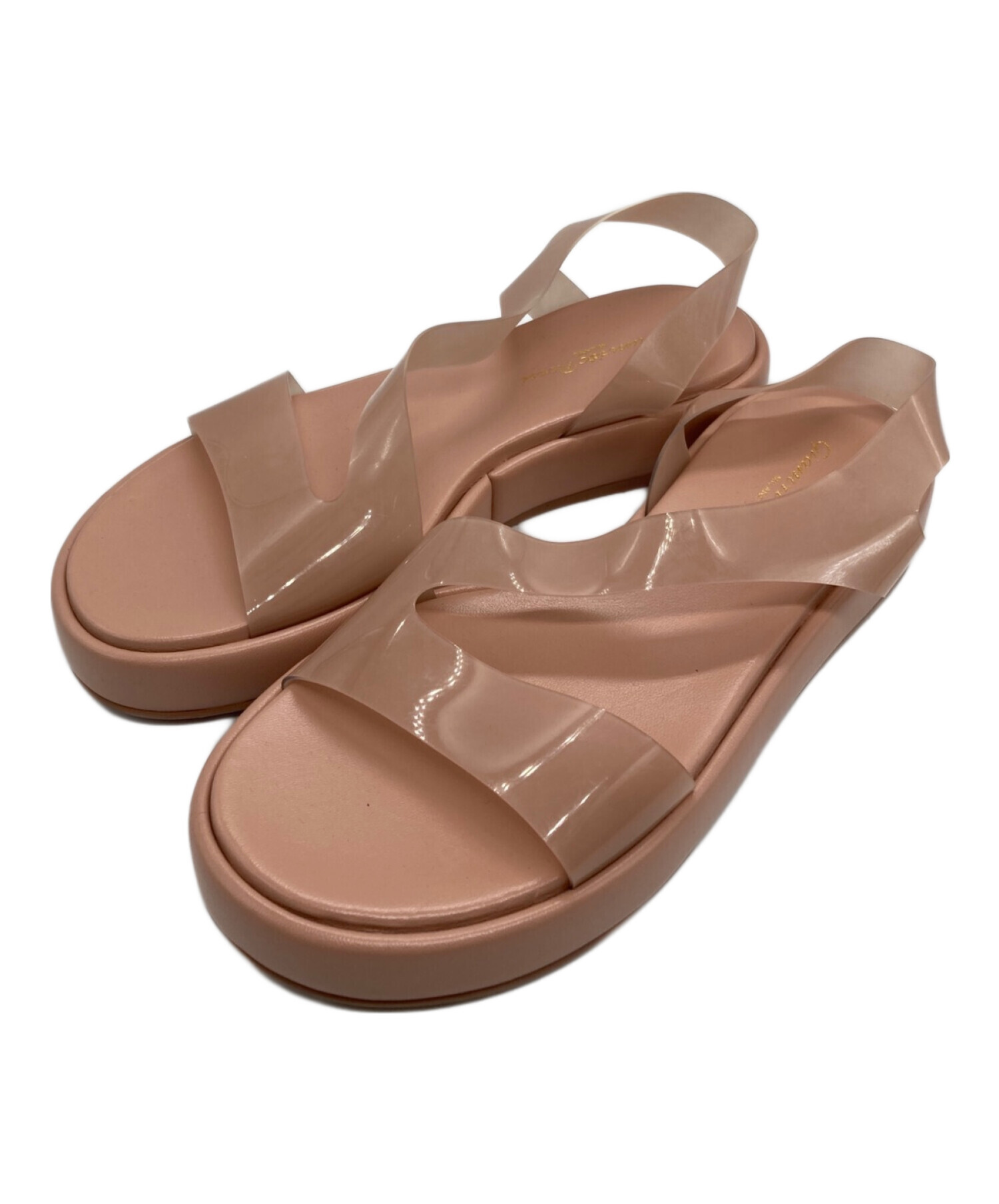 中古・古着通販】Gianvito Rossi (ジャンヴィト・ロッシ) PVCウェッジ 