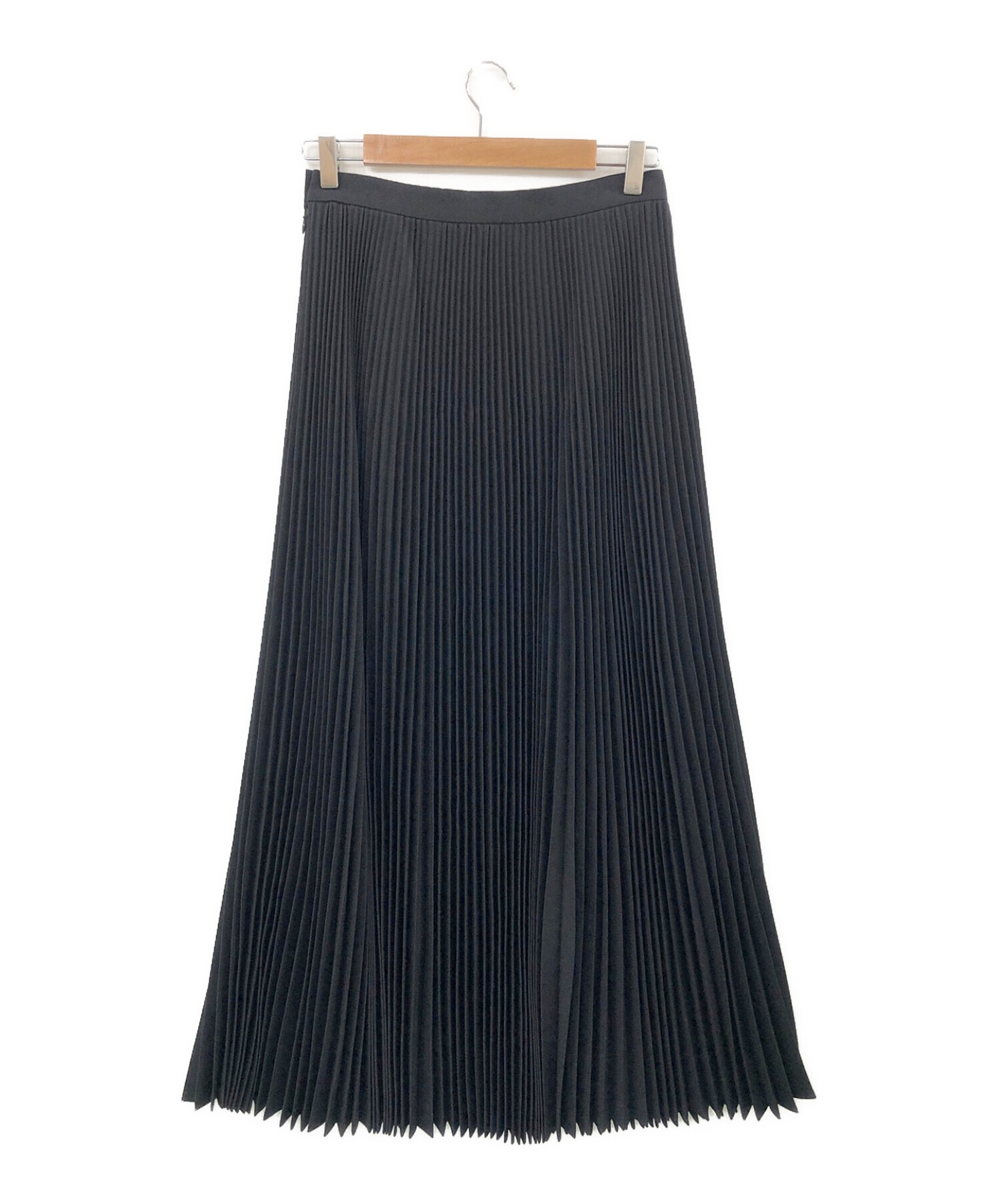 Tsuru by Mariko Oikawa (ツルバイマリコオイカワ) プリーツスカート ブラック サイズ:38