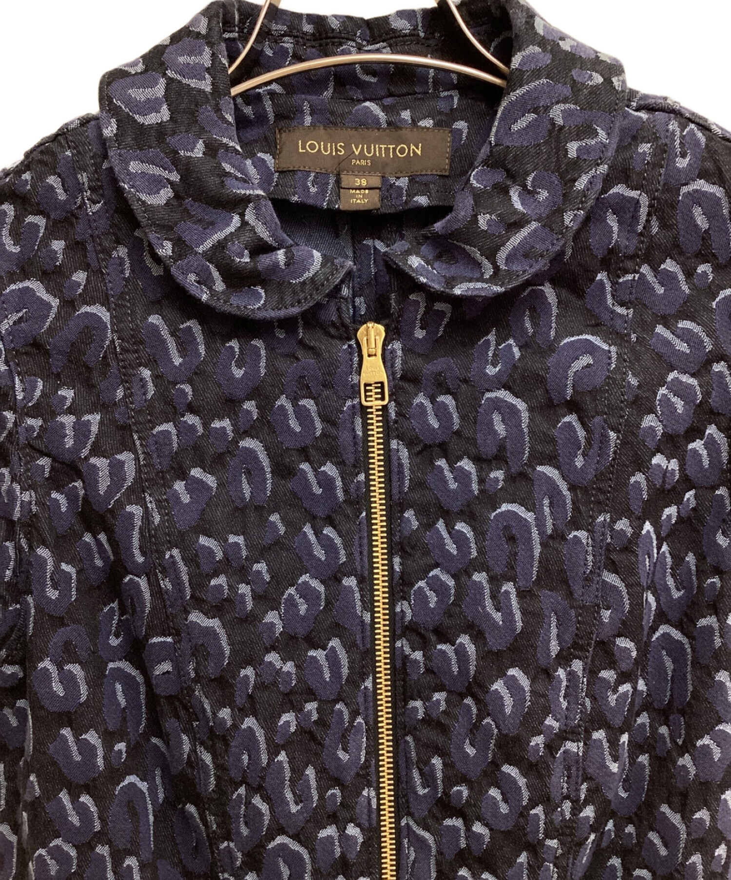 中古・古着通販】LOUIS VUITTON (ルイ ヴィトン) レオパードジャガード 