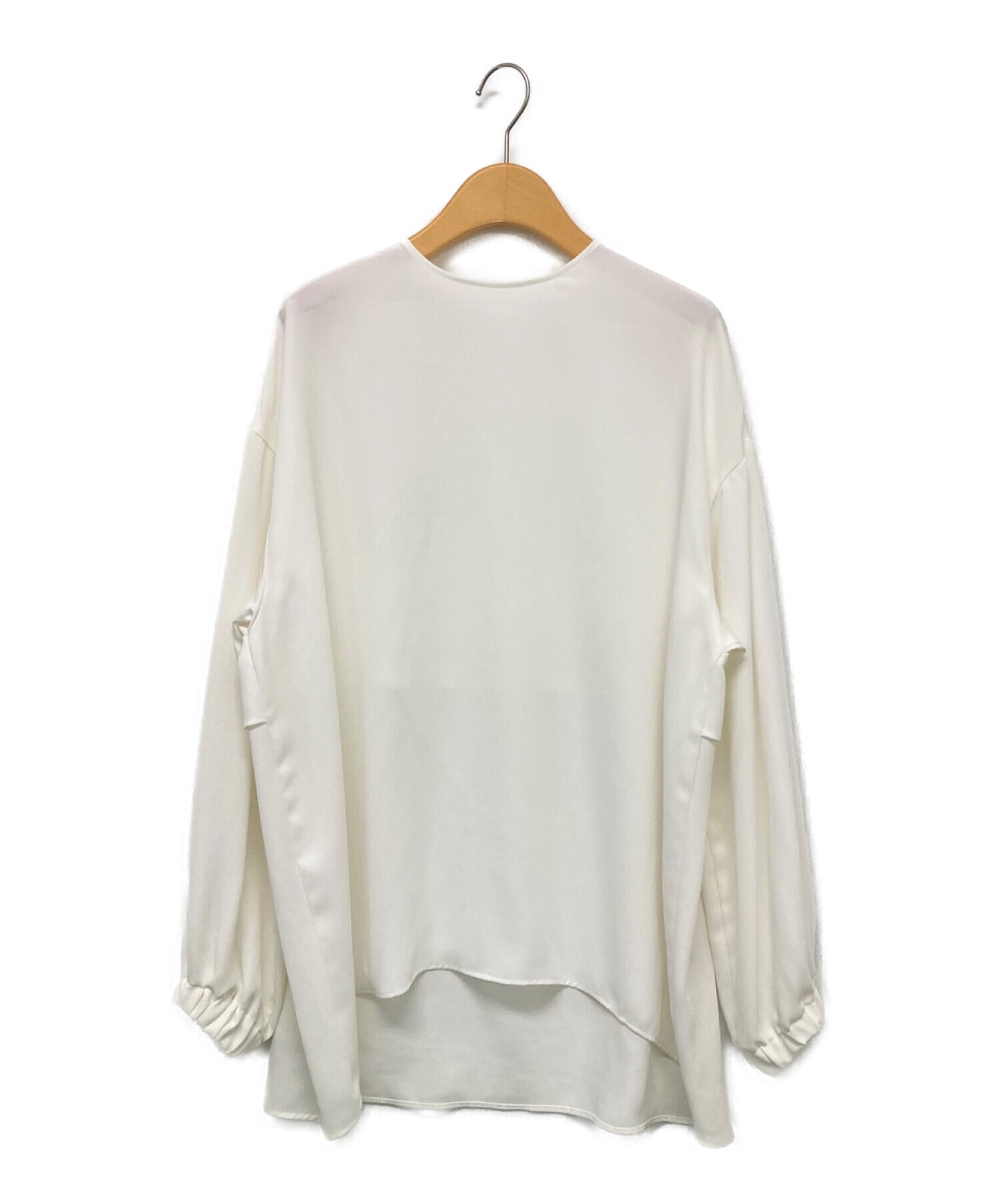 中古・古着通販】LOHEN (ローヘン) 袖ゴムバックデザインブラウス 