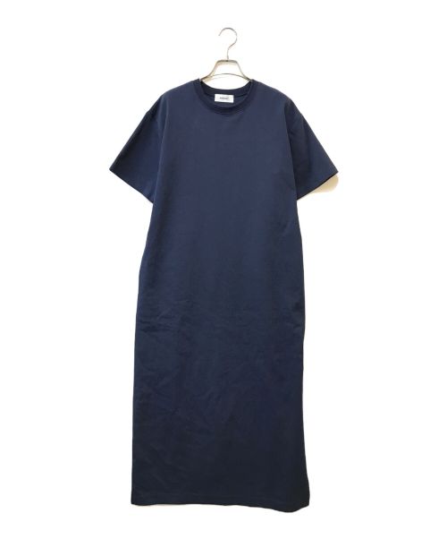 中古・古着通販】machatt (マチャット) ポンチTシャツドレス ネイビー 