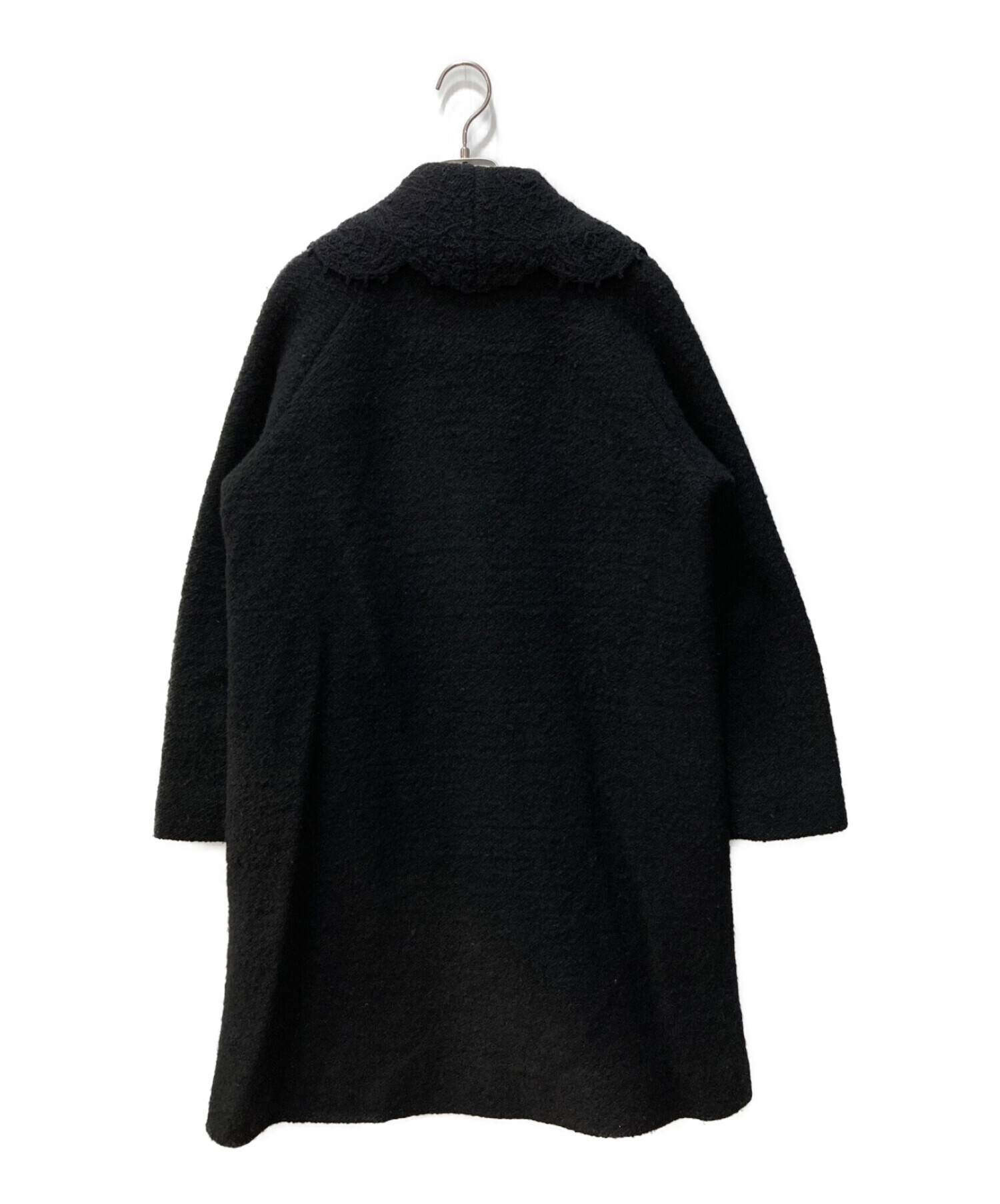 HaaT ISSEY MIYAKE レースドッキングウールコート