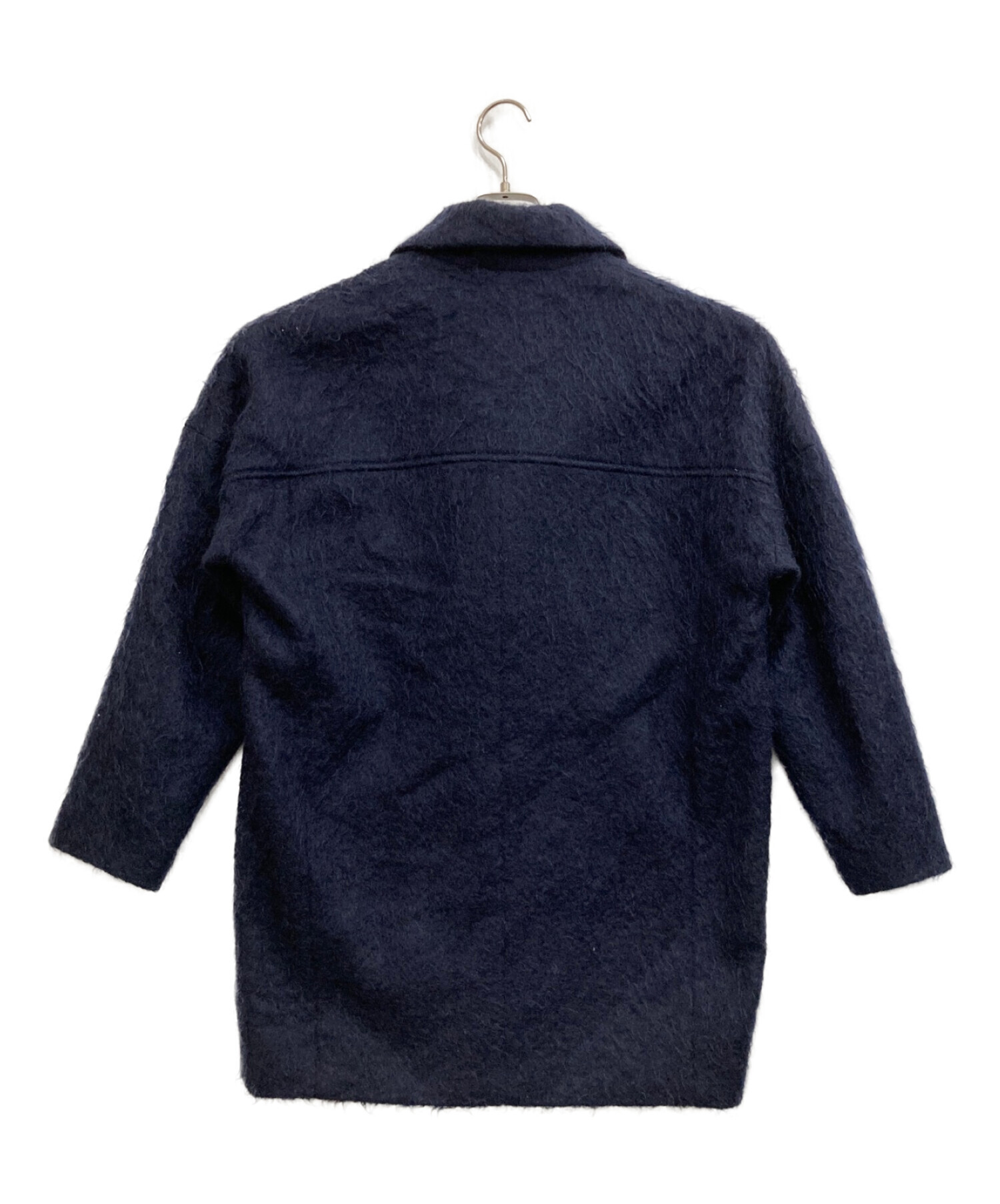 MOHAIR TWEED COCOON COAT