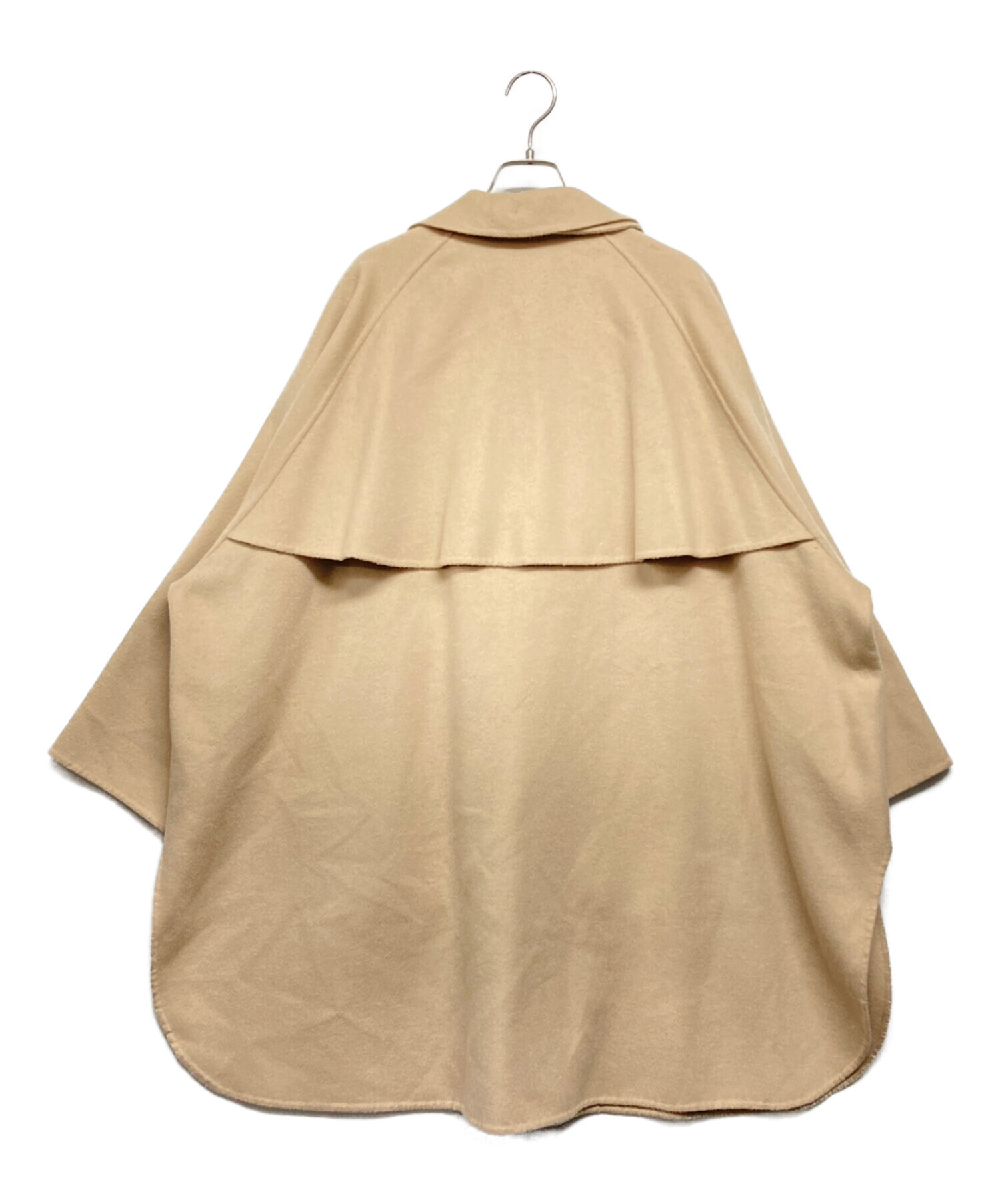 ビューティアンドユース リバーポンチョ コート M ベージュ