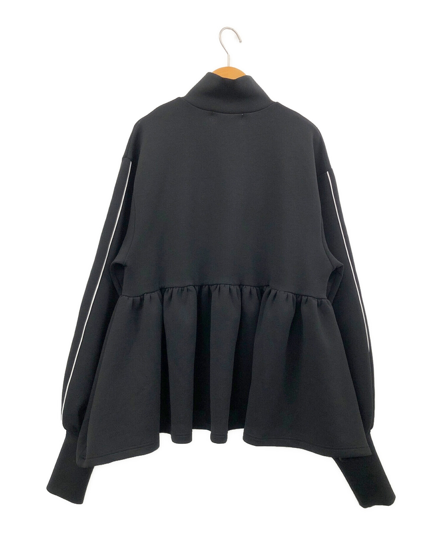 美品 HeRIN.CYE Feels flared zip tops ヘリンドットサイ Feels flared zip tops 【公式通販】