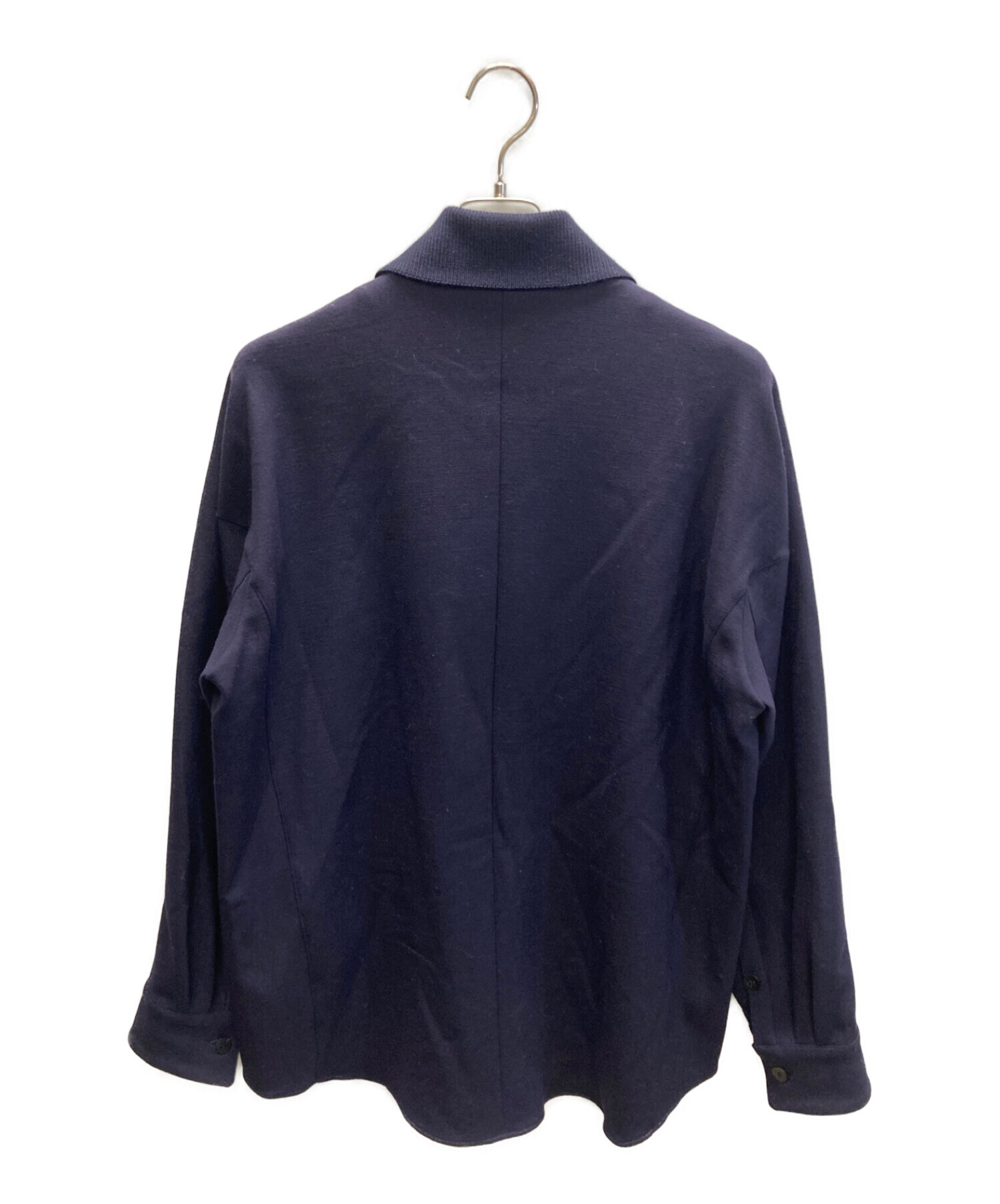 中古・古着通販】OVERCOAT (オーバーコート) ウールシャツジャケット