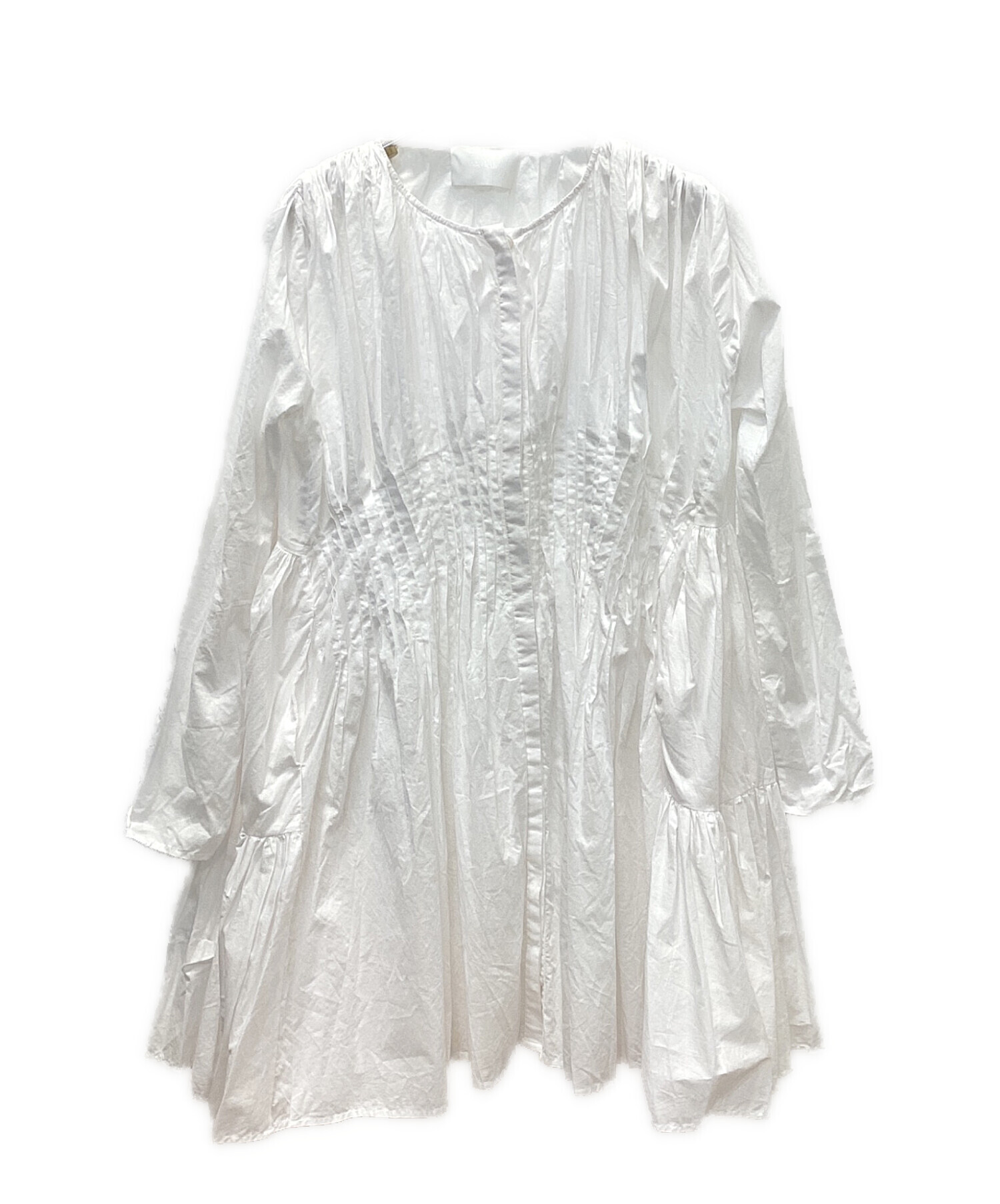 中古・古着通販】merlette (マーレット) MARTEL PLEATED フロント 