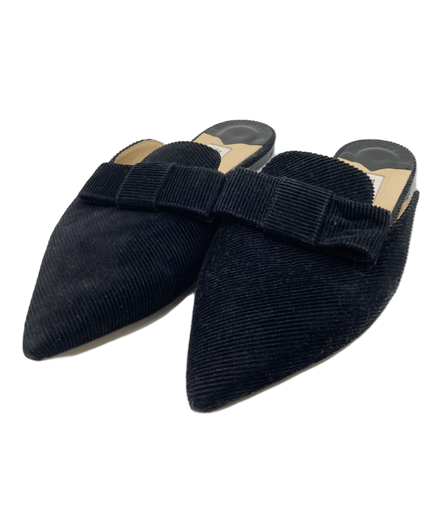 中古・古着通販】JIMMY CHOO (ジミーチュウ) リボンフラットミュール 