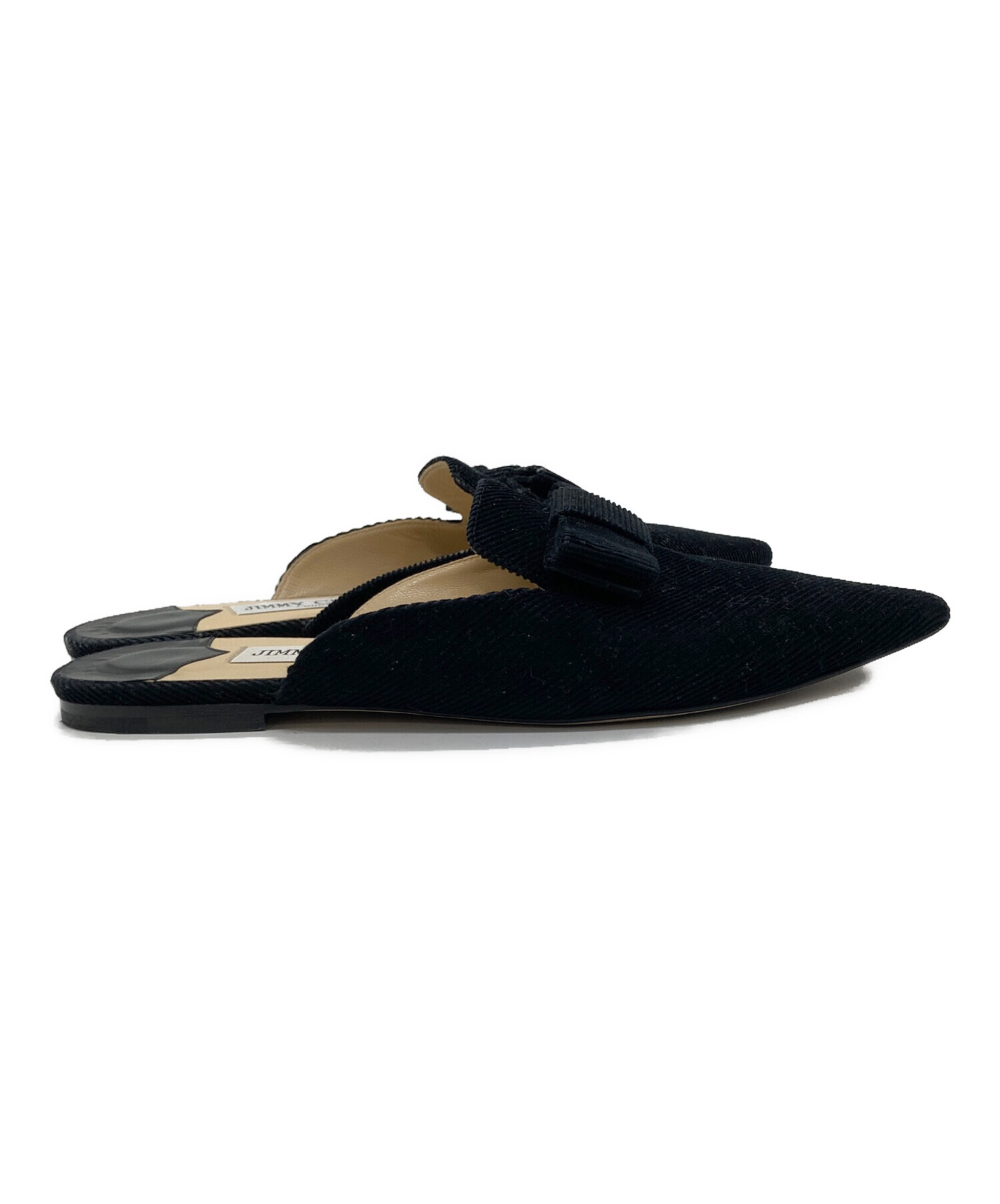 中古・古着通販】JIMMY CHOO (ジミーチュウ) リボンフラットミュール 