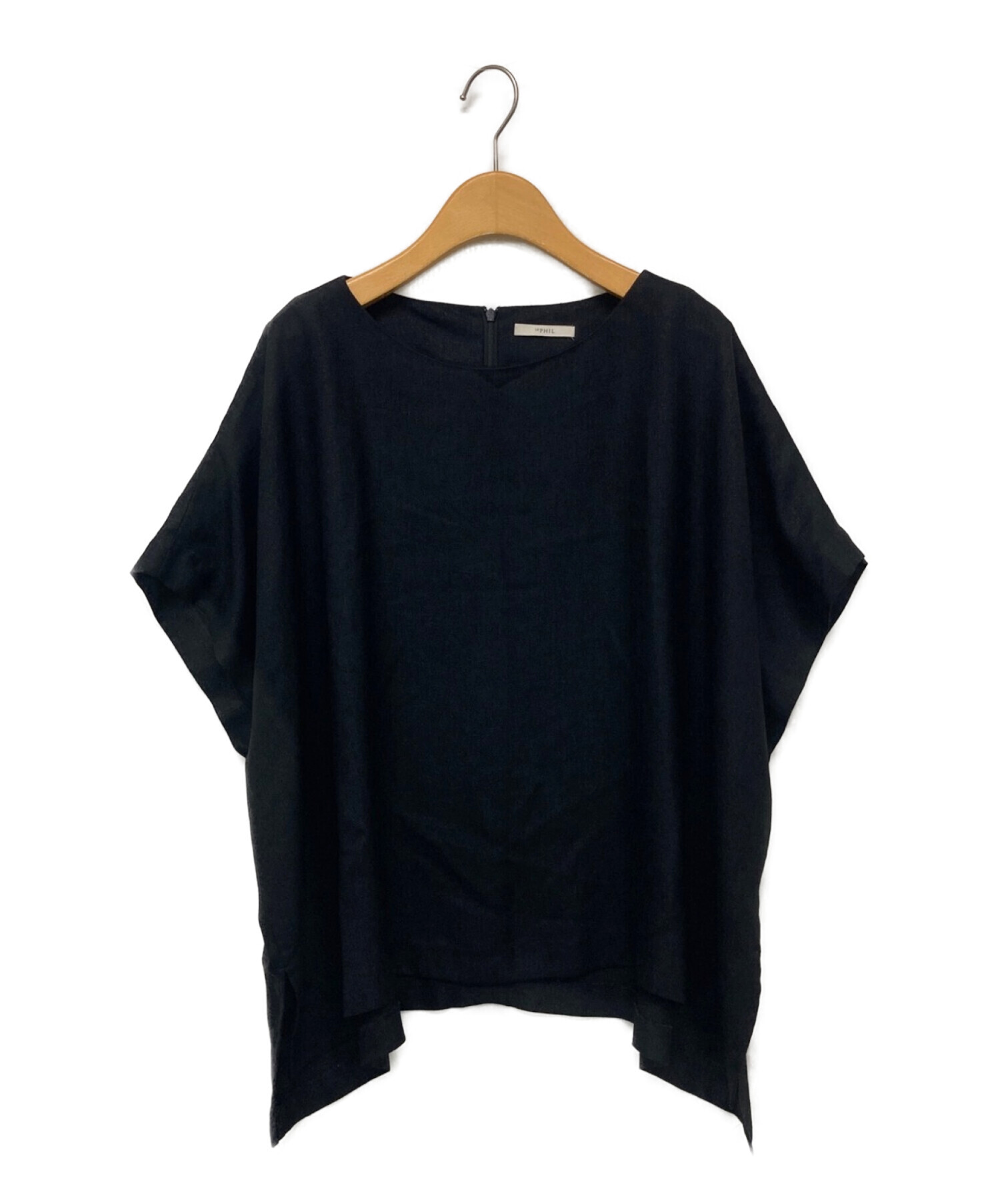中古・古着通販】LE PHIL (ル フィル) スラブオックスT-ブラウス 