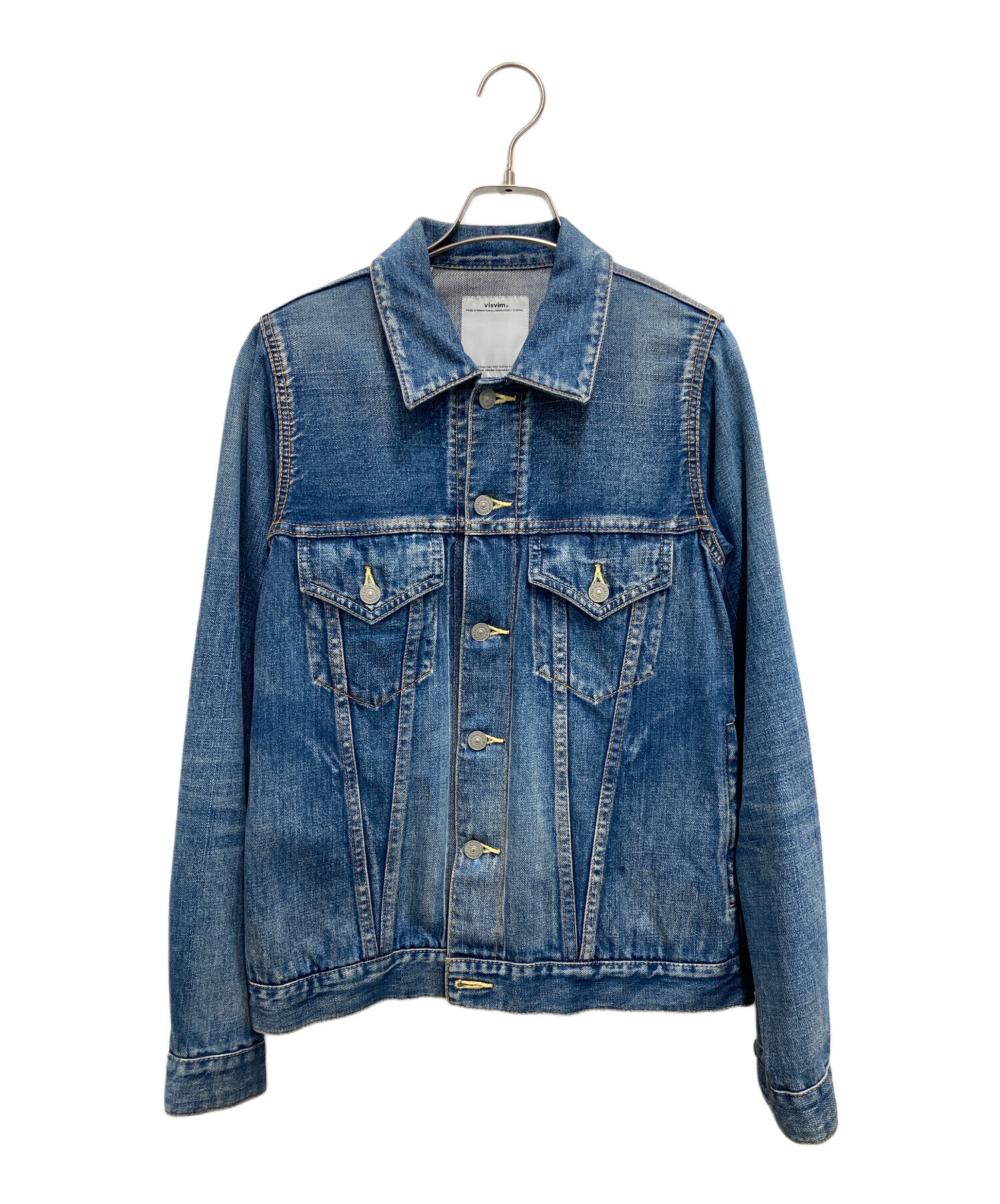 中古・古着通販】VISVIM (ビズビム) デニムジャケット ブルー サイズ:1 