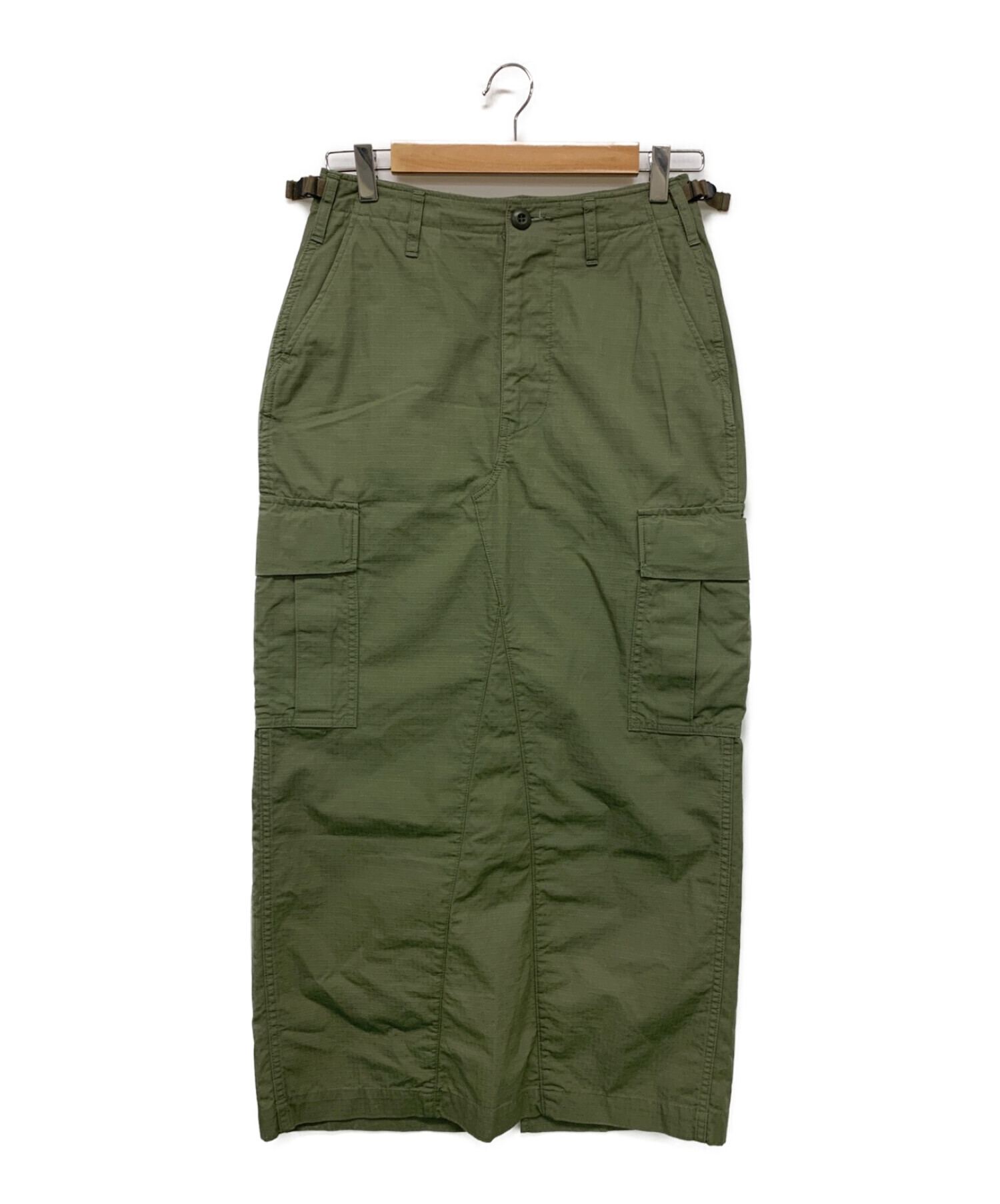 中古・古着通販】CIOTA (シオタ) Cargo Maxi Skirt カーキ サイズ:1 