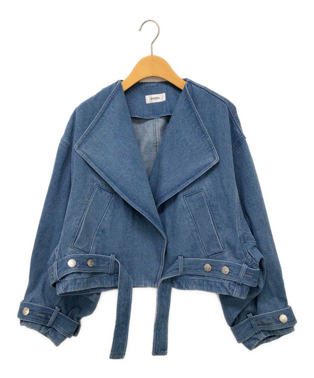 SNIDEL Sustainableショートブルゾン デニム ブルー 【公式通販】